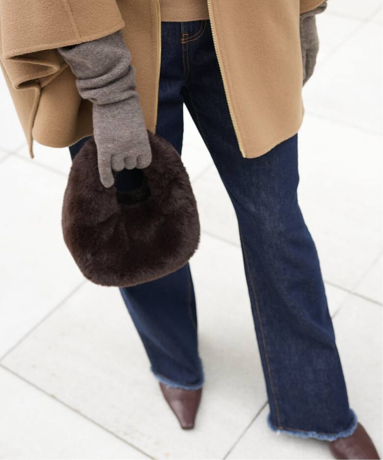 CELERI/セルリ】FUR BAG（ハンドバッグ）｜Deuxieme Classe 