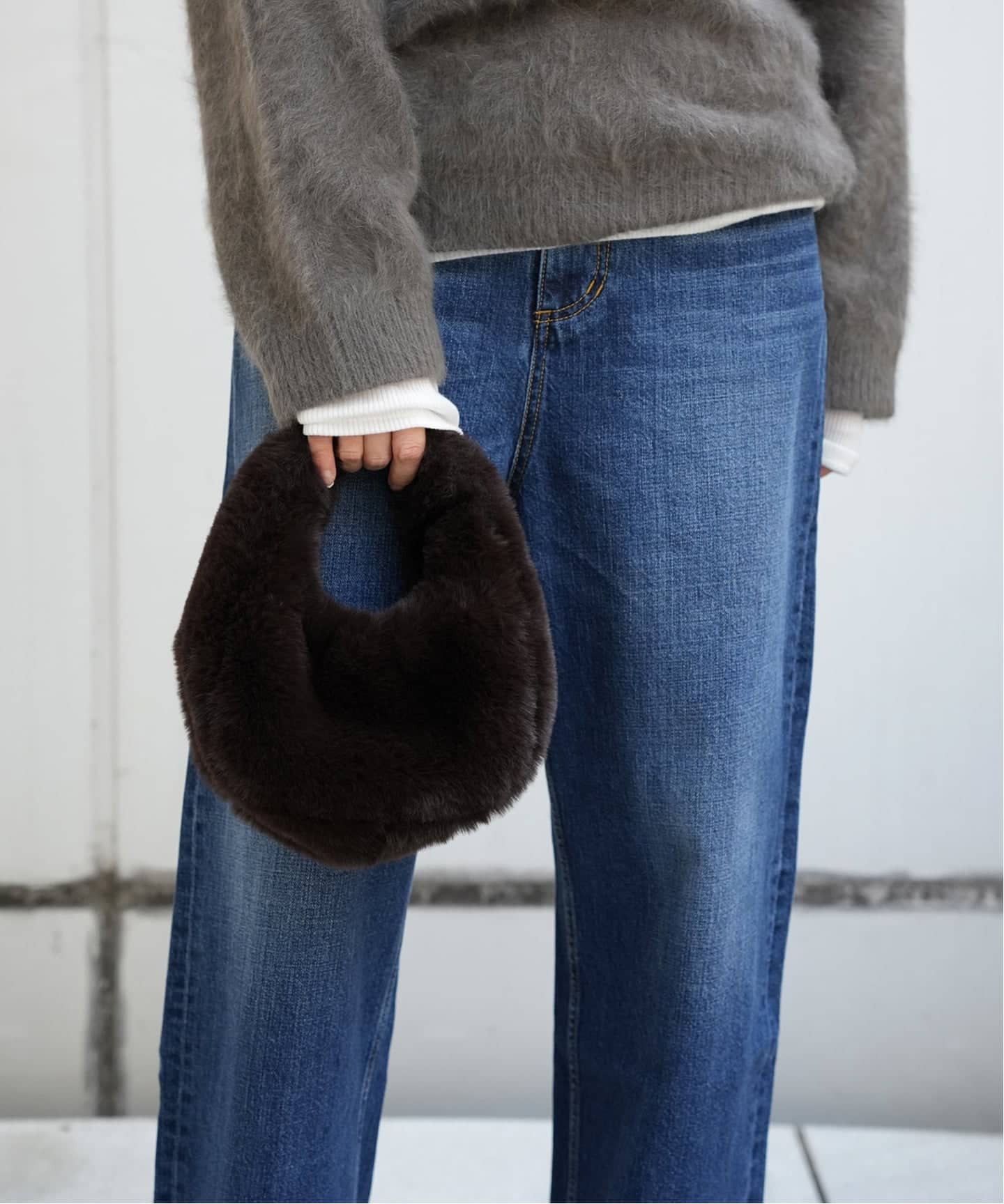 CELERI/セルリ】FUR BAG（ハンドバッグ）｜Deuxieme Classe