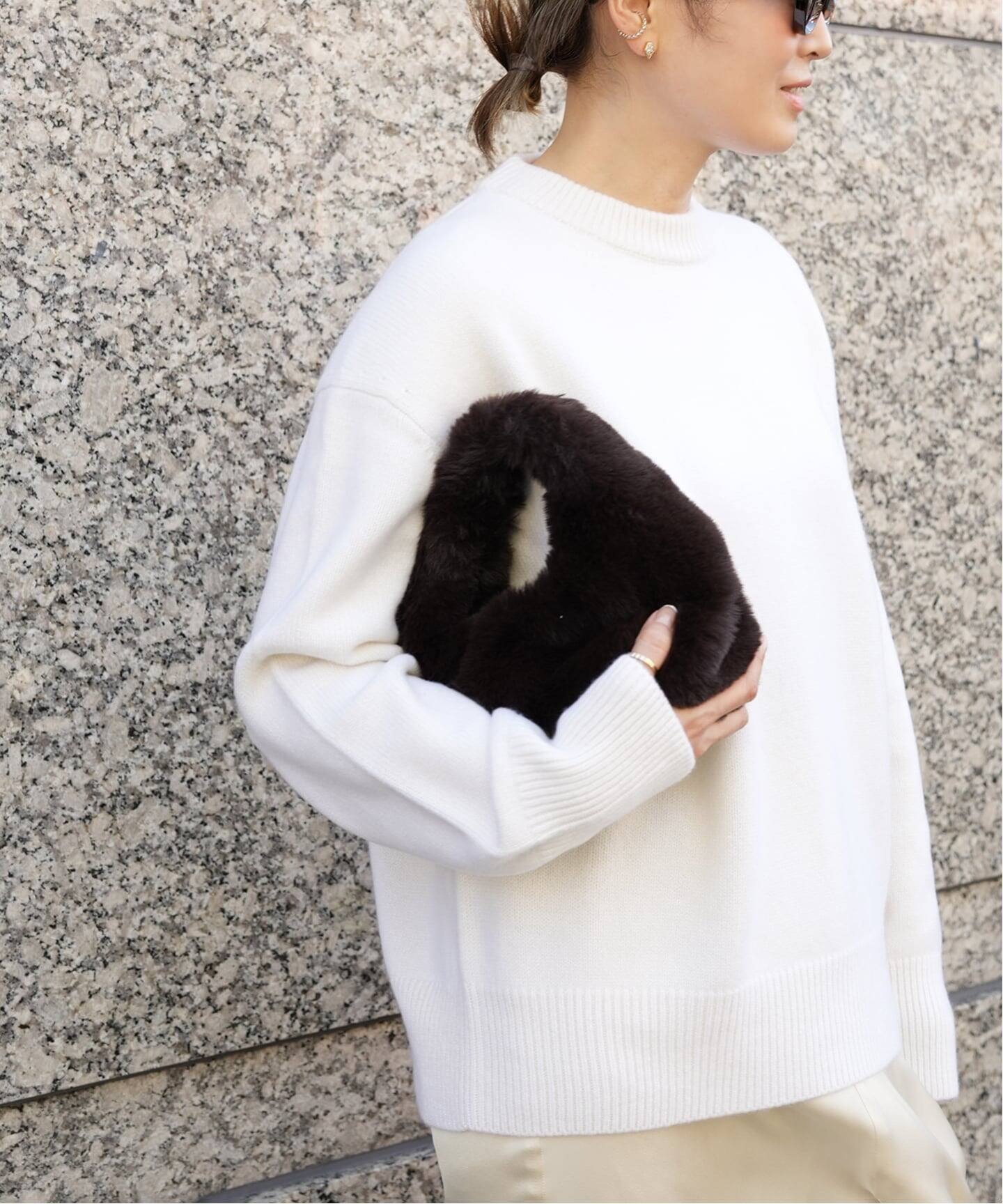 CELERI/セルリ】FUR BAG（ハンドバッグ）｜Deuxieme Classe