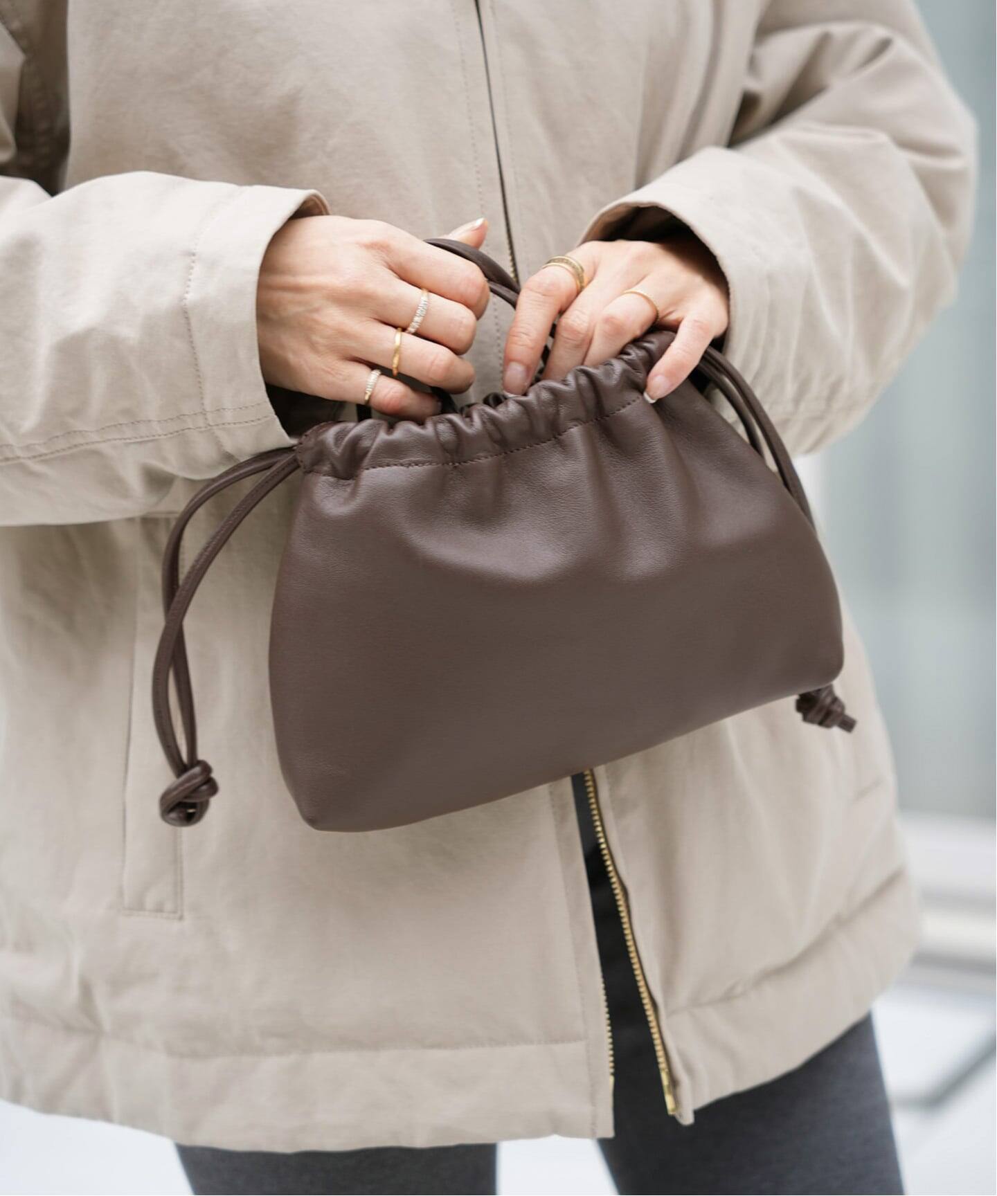 CELERI/セルリ】SMALL POUCH（ショルダーバッグ）｜Deuxieme Classe 