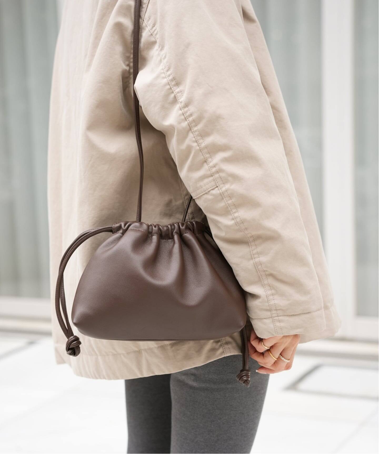 CELERI/セルリ】SMALL POUCH（ショルダーバッグ）｜Deuxieme Classe 