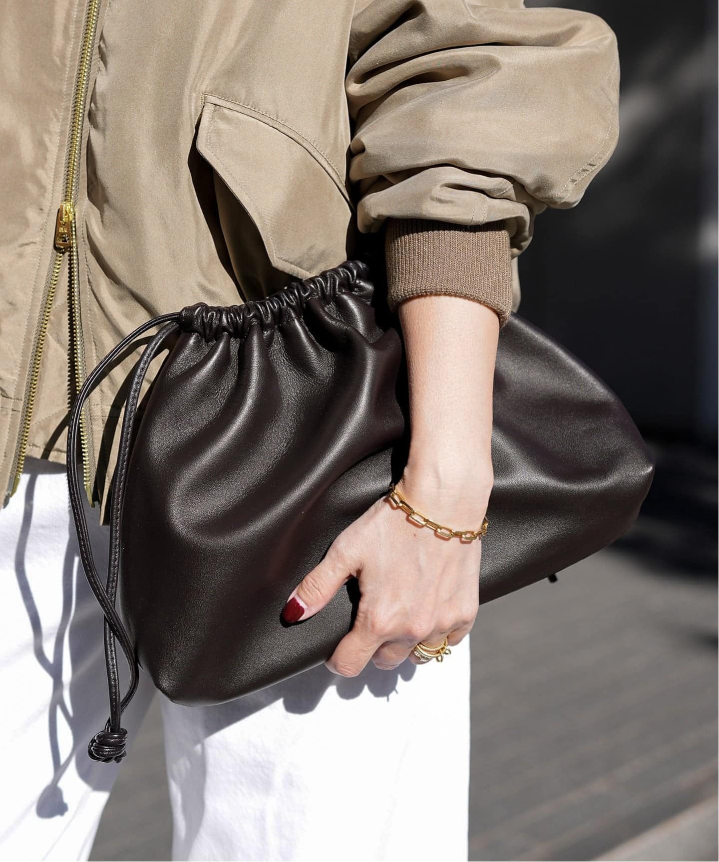 CELERI/セルリ】 BIG POUCH（クラッチバッグ）｜Deuxieme Classe