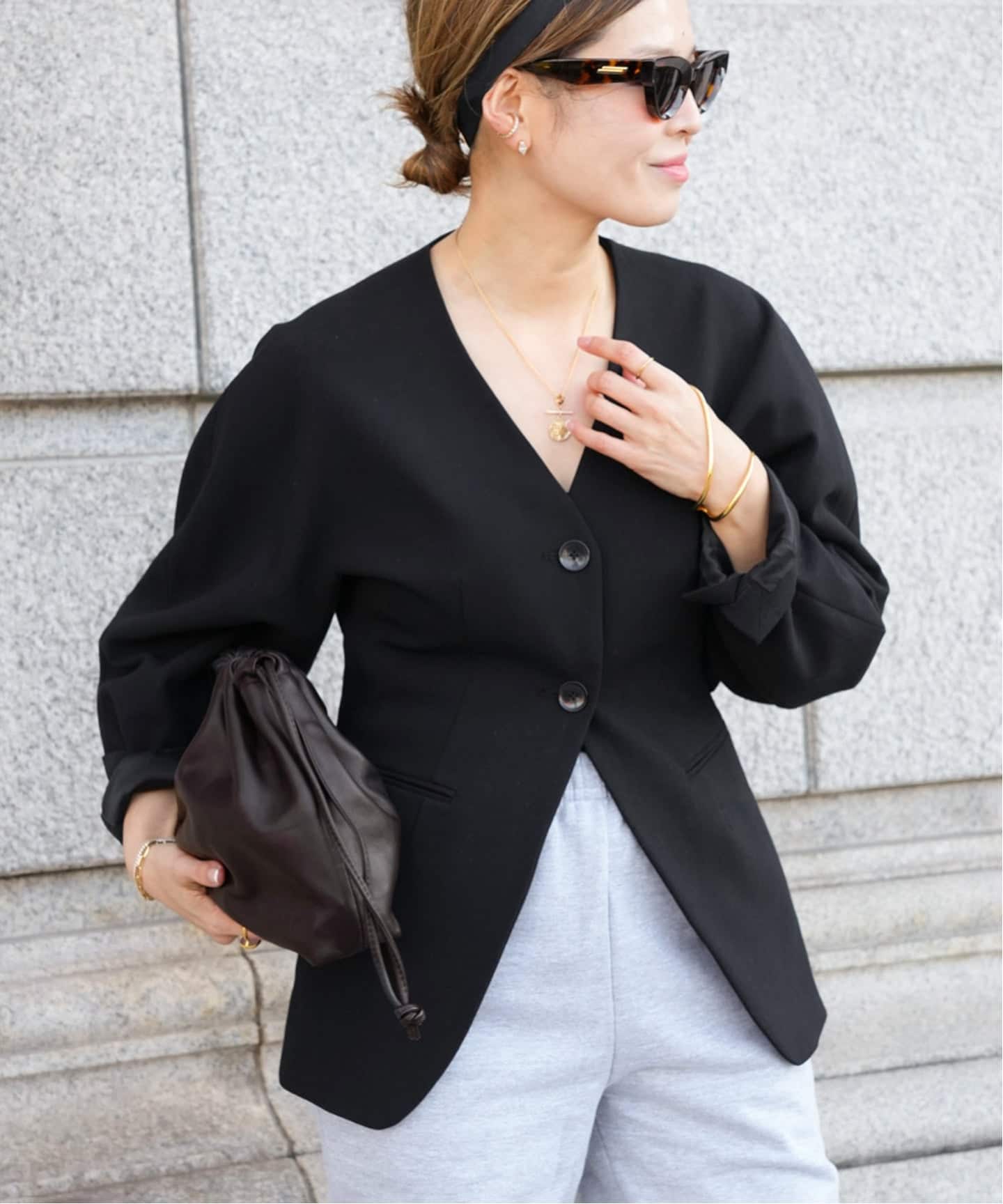 CELERI/セルリ】 BIG POUCH（クラッチバッグ）｜Deuxieme Classe