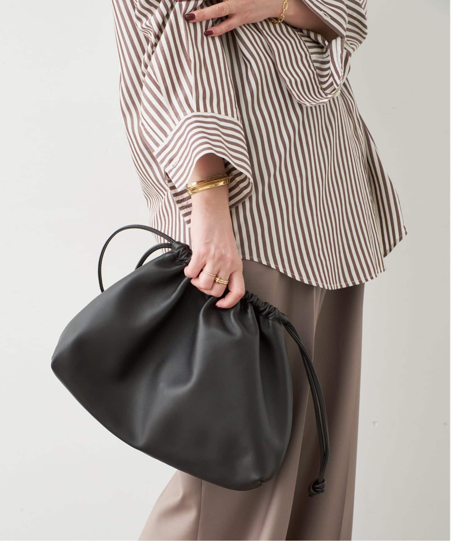 CELERI/セルリ】 BIG POUCH（クラッチバッグ）｜Deuxieme Classe