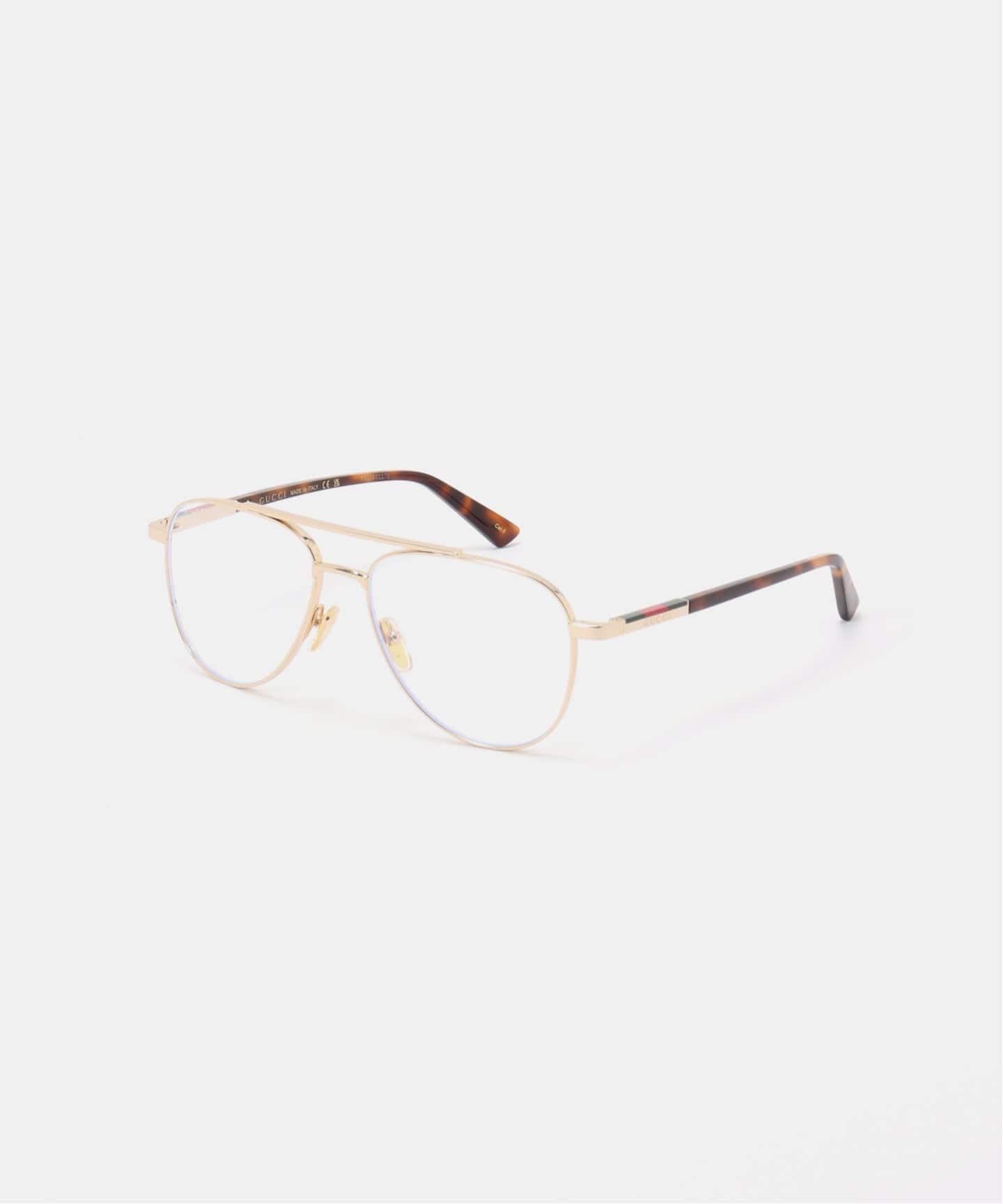 おかん ドゥーズィエムクラス GUCCIメガネ GUCCI/グッチ】SIDE HORSE BIT ROUND メガネ（メガネ）｜MUSE de