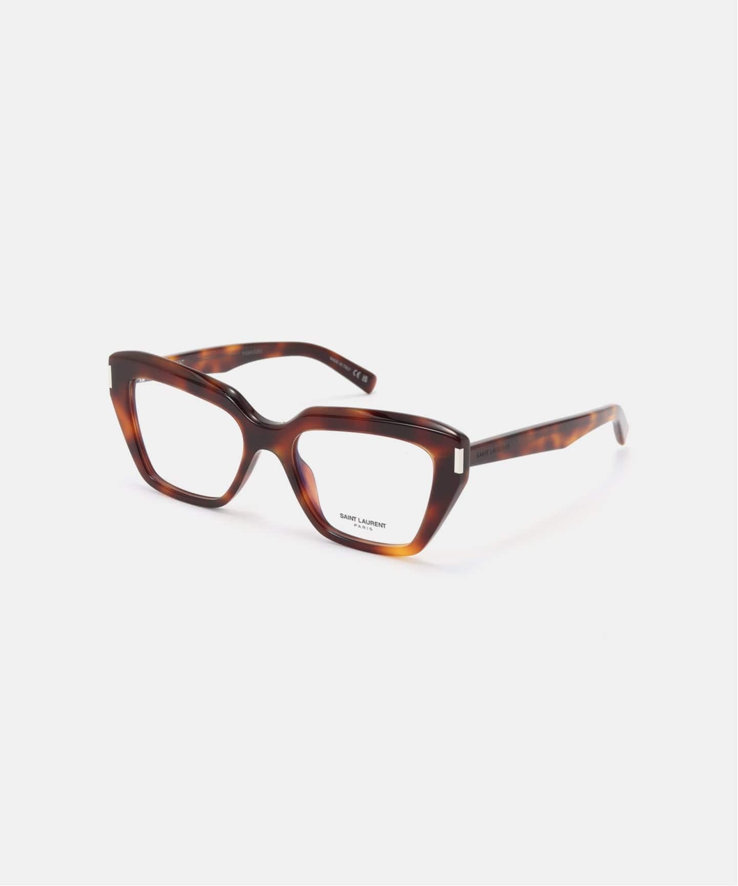サンローラン パリ FRAME 眼鏡 メガネ べっ甲柄 度無し Deuxieme サンローラン パリ FRAME 眼鏡 メガネ べっ甲柄 度無し Deuxieme
