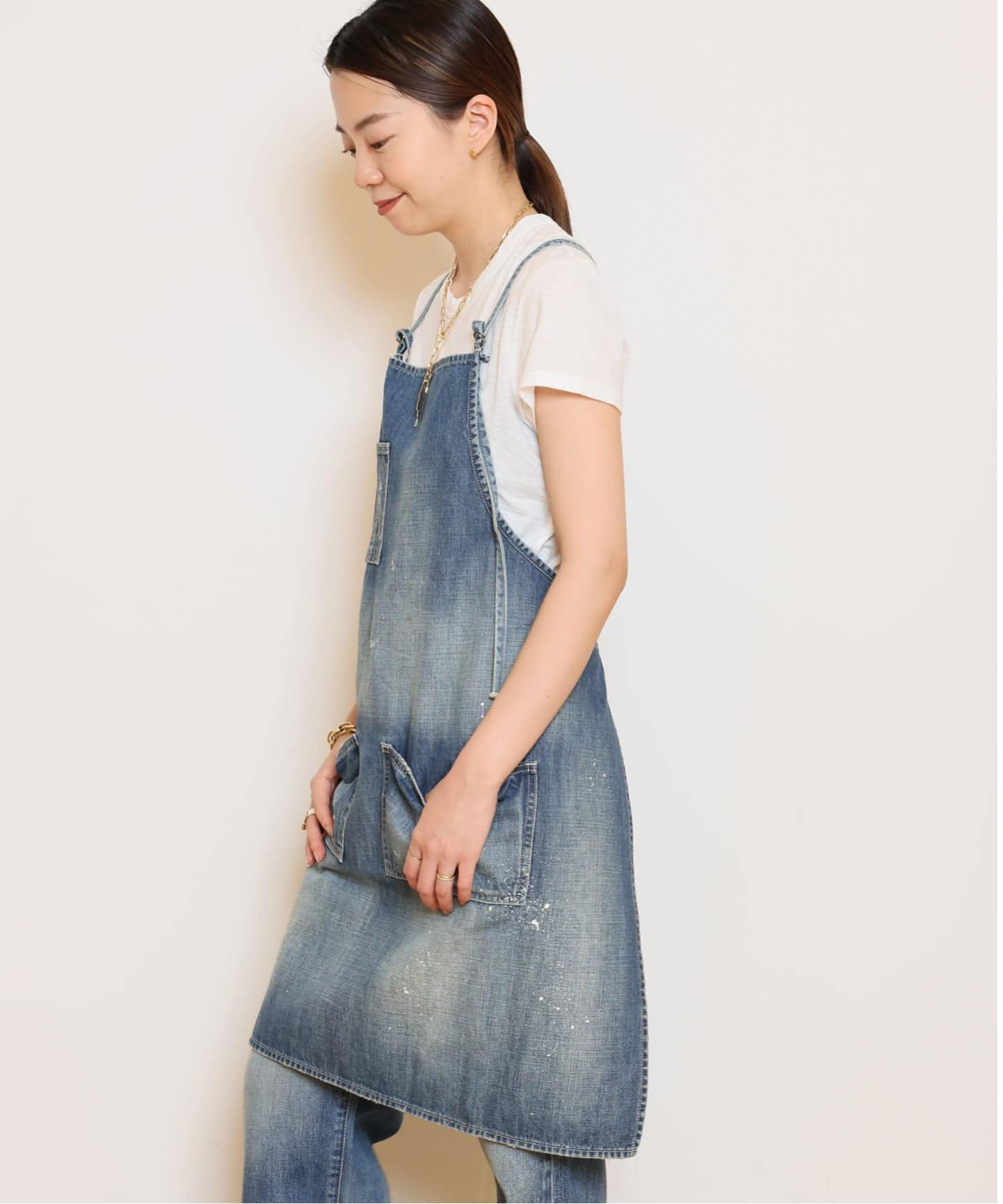 JOHNBULL/ジョンブル】 DENIM エプロン（その他ファッション小物