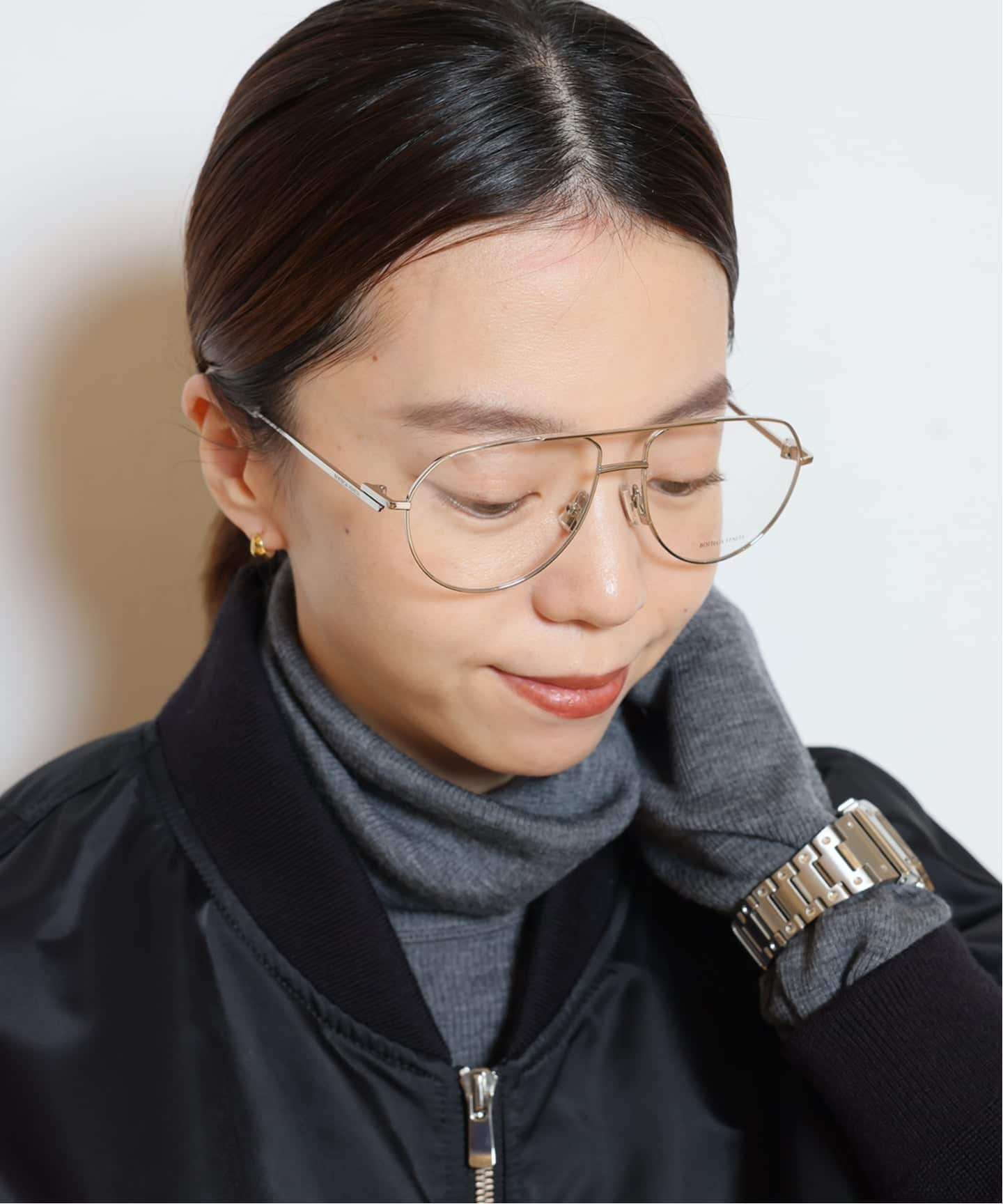 BOTTEGA VENETA/ボッテガ ヴェネタ】TEARDROP FLAME メガネ（メガネ