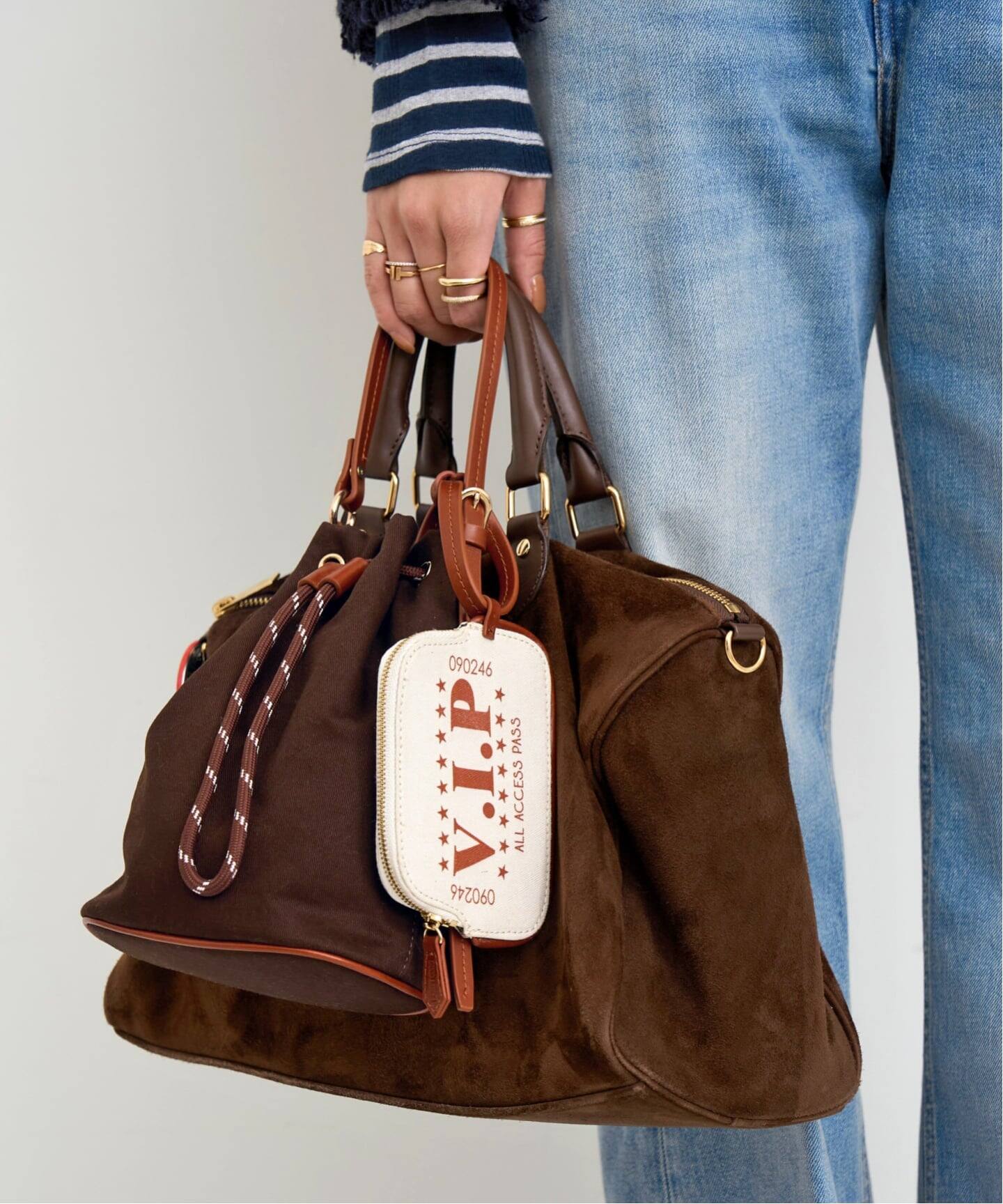 GOOD GRIEF!/グッド グリーフ】DRAWSTRING BAG with VIP CARD CASE 