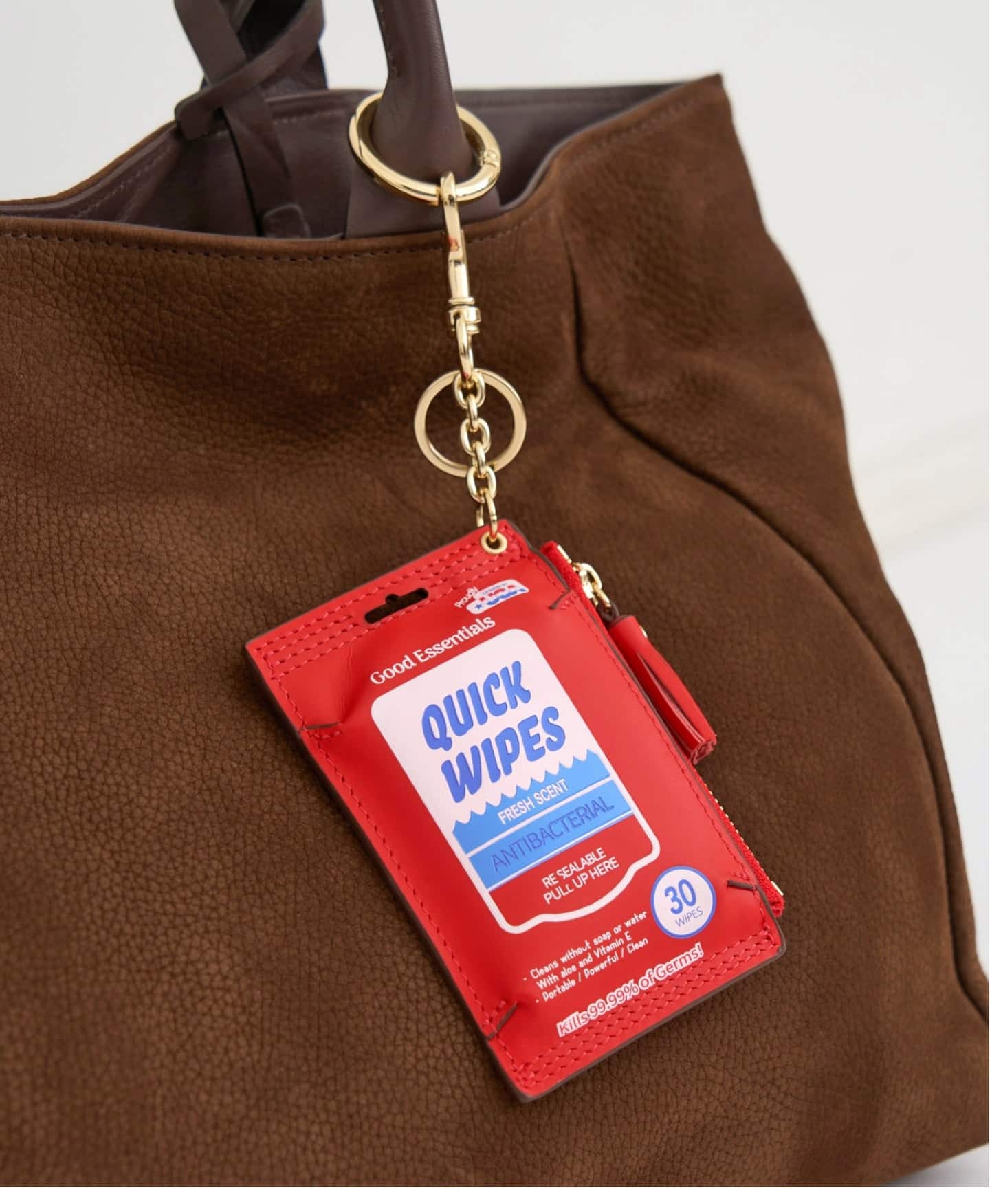 GOOD GRIEF!/グッド グリーフ】 QUICK WIPES KEY CHAIN（キーケース