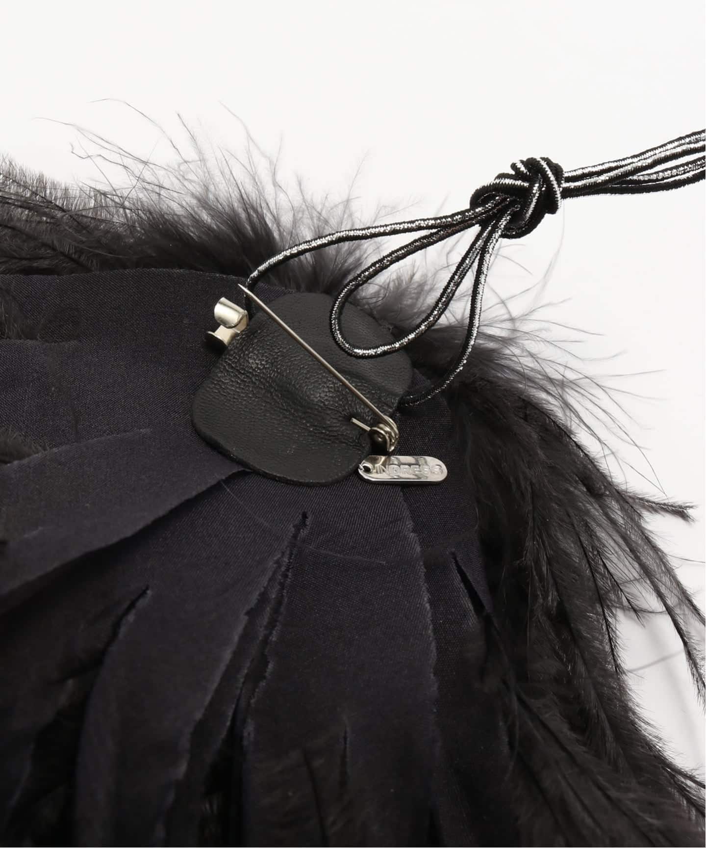 INDRESS/インドレス】 OSTRICH FEATHER BROOCHES（その他ファッション