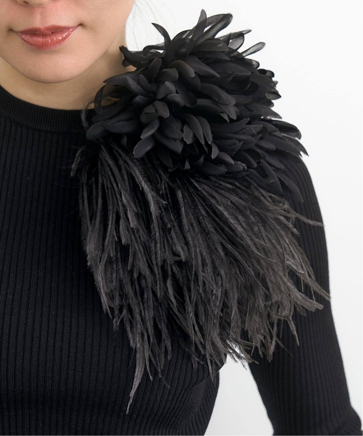 INDRESS/インドレス】 SILK FLOWER BROOCHES（その他ファッション小物