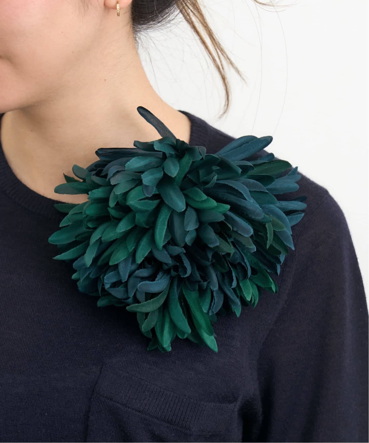 INDRESS/インドレス】 SILK FLOWER BROOCHES（その他ファッション小物