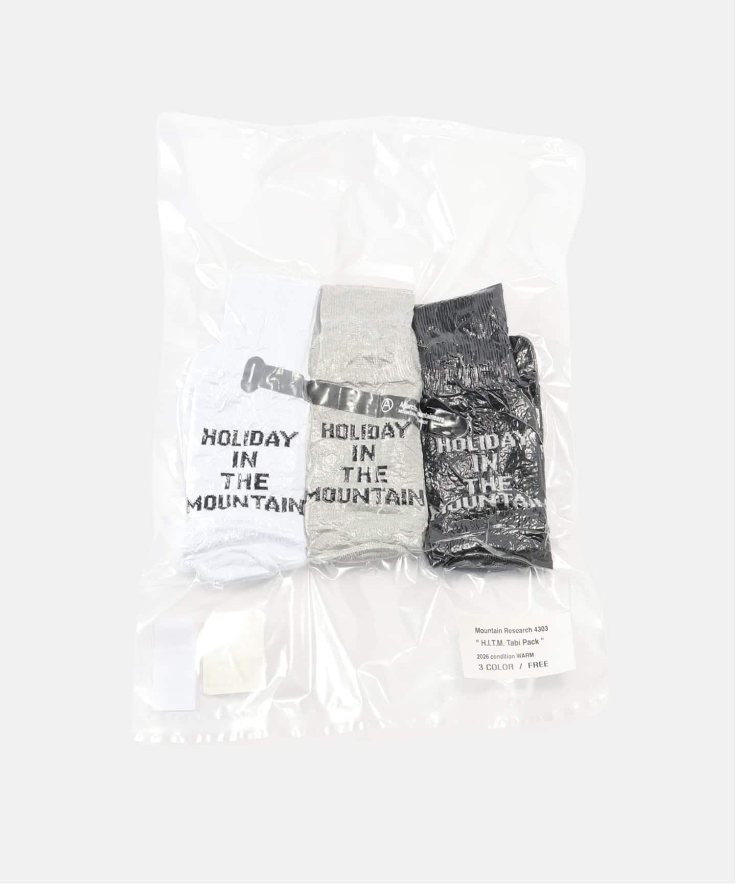MOUNTAIN RESEARCH/マウンテン リサーチ】 Tabi Pack Socks（ソックス