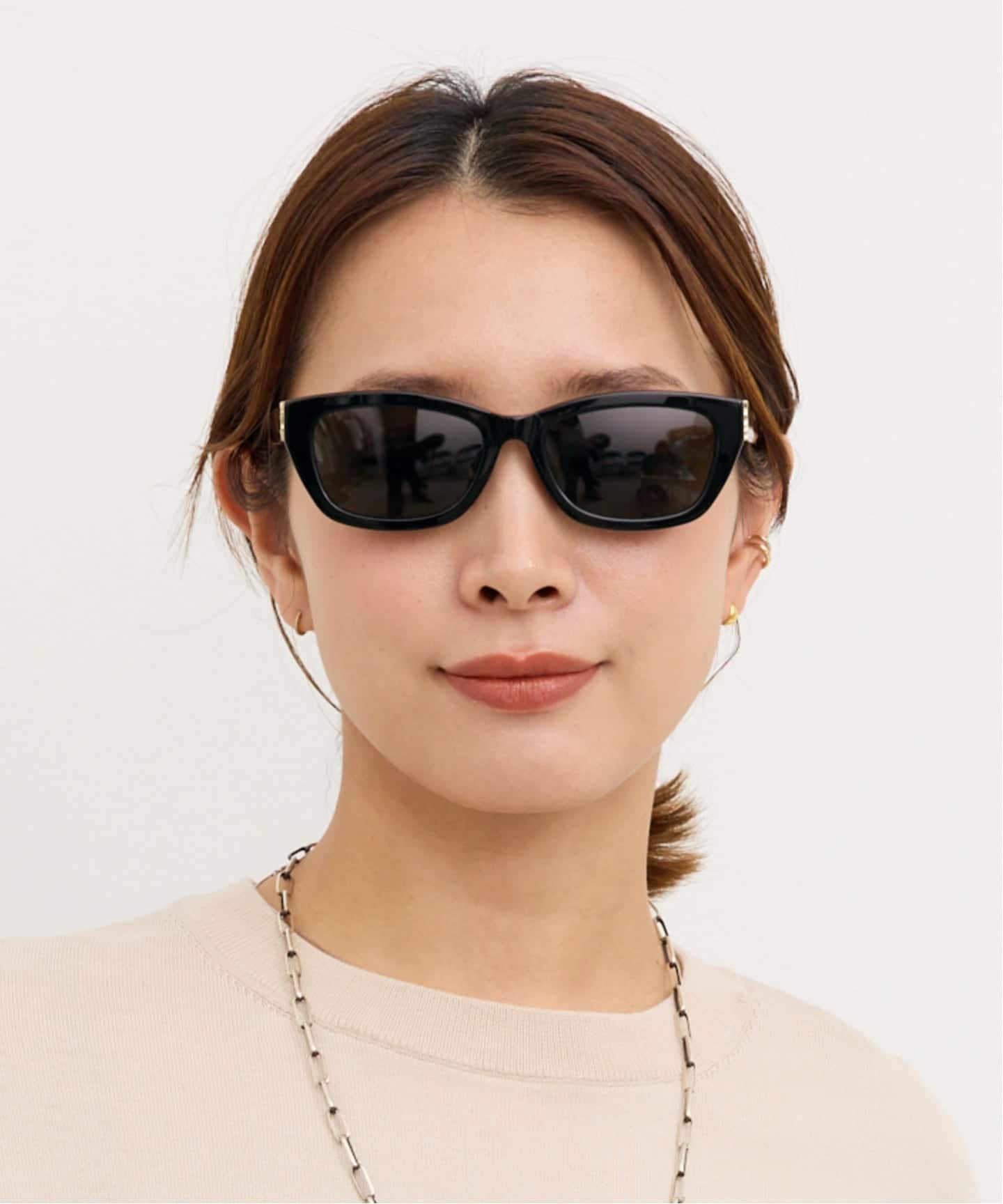 新品未使用L'Appartement 【SANT LAURENT 】サングラス SAINT LAURENT/サン ローラン】 CATSEYE SUNGLASSES（サングラス）｜L