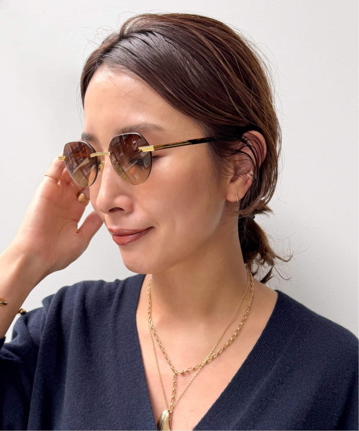 BOTTEGA VENETA/ボッテガ・ヴェネタ】Wellington Sunglasses