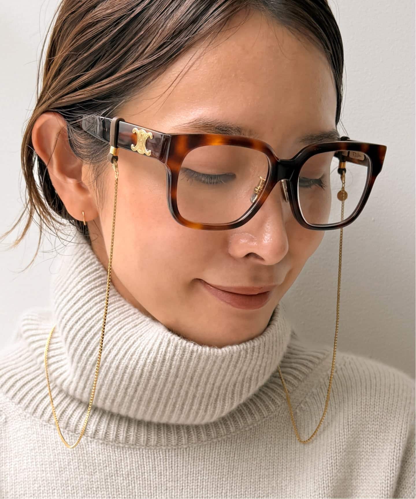 HANDLY/ハンドリー】シーケンシャルボックス グラスチェーン(BROWN