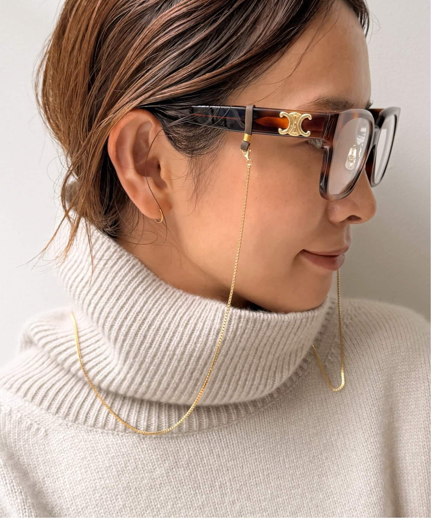 HANDLY/ハンドリー】シーケンシャルボックス グラスチェーン(BROWN