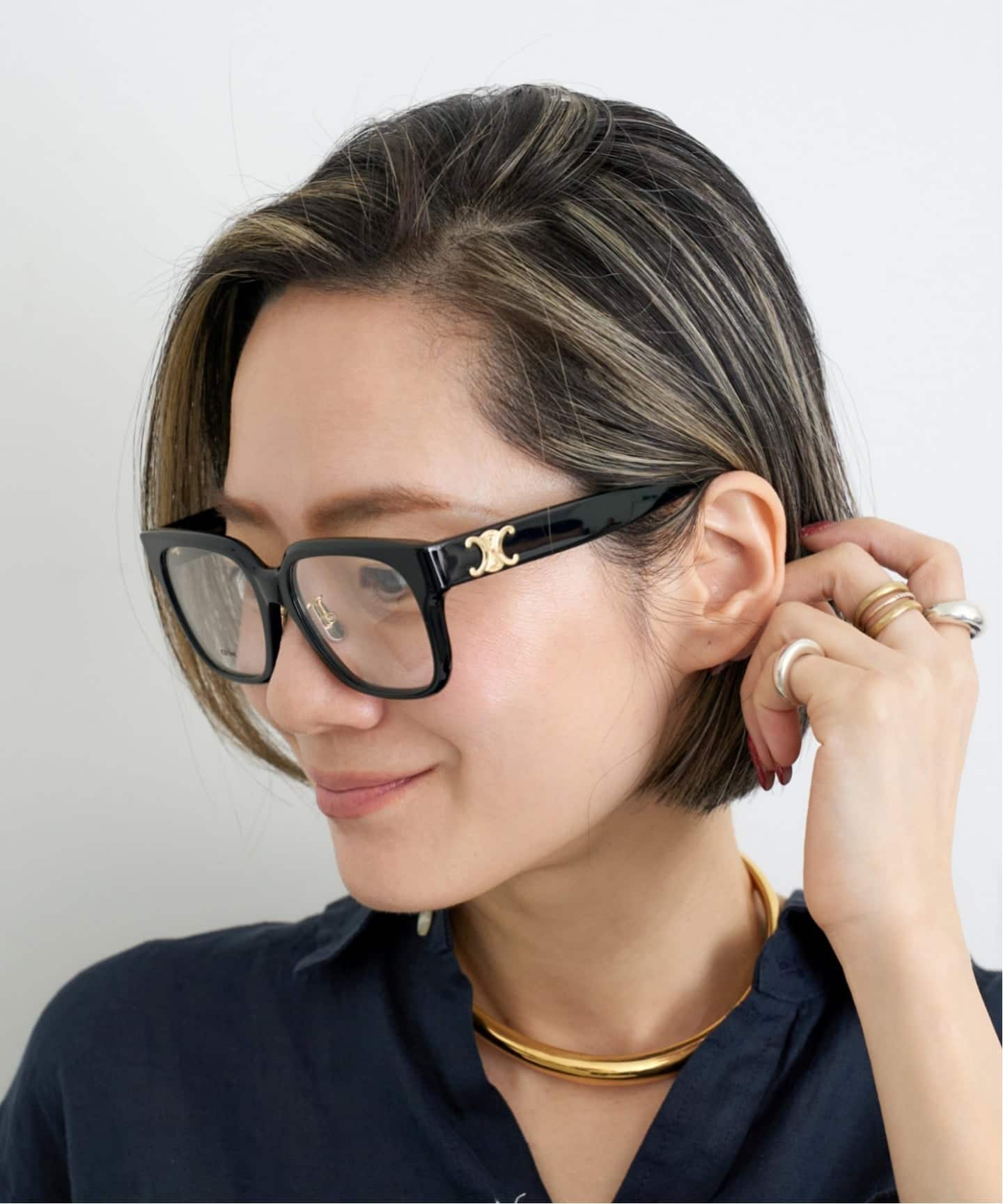 CELINE/セリーヌ】 SMALL TRIOMPHE GLASSES（メガネ）｜L'Appartement