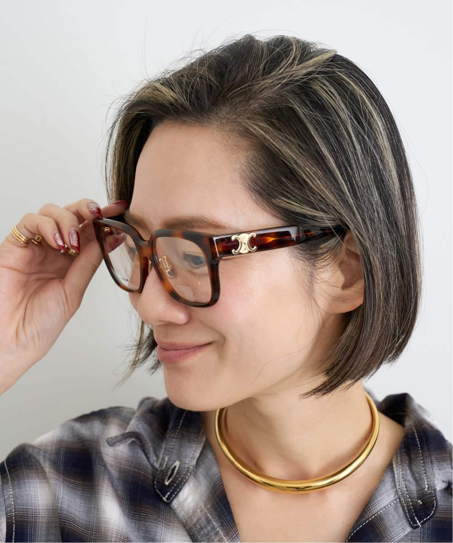CELINE/セリーヌ】 SMALL TRIOMPHE GLASSES（メガネ）｜L'Appartement