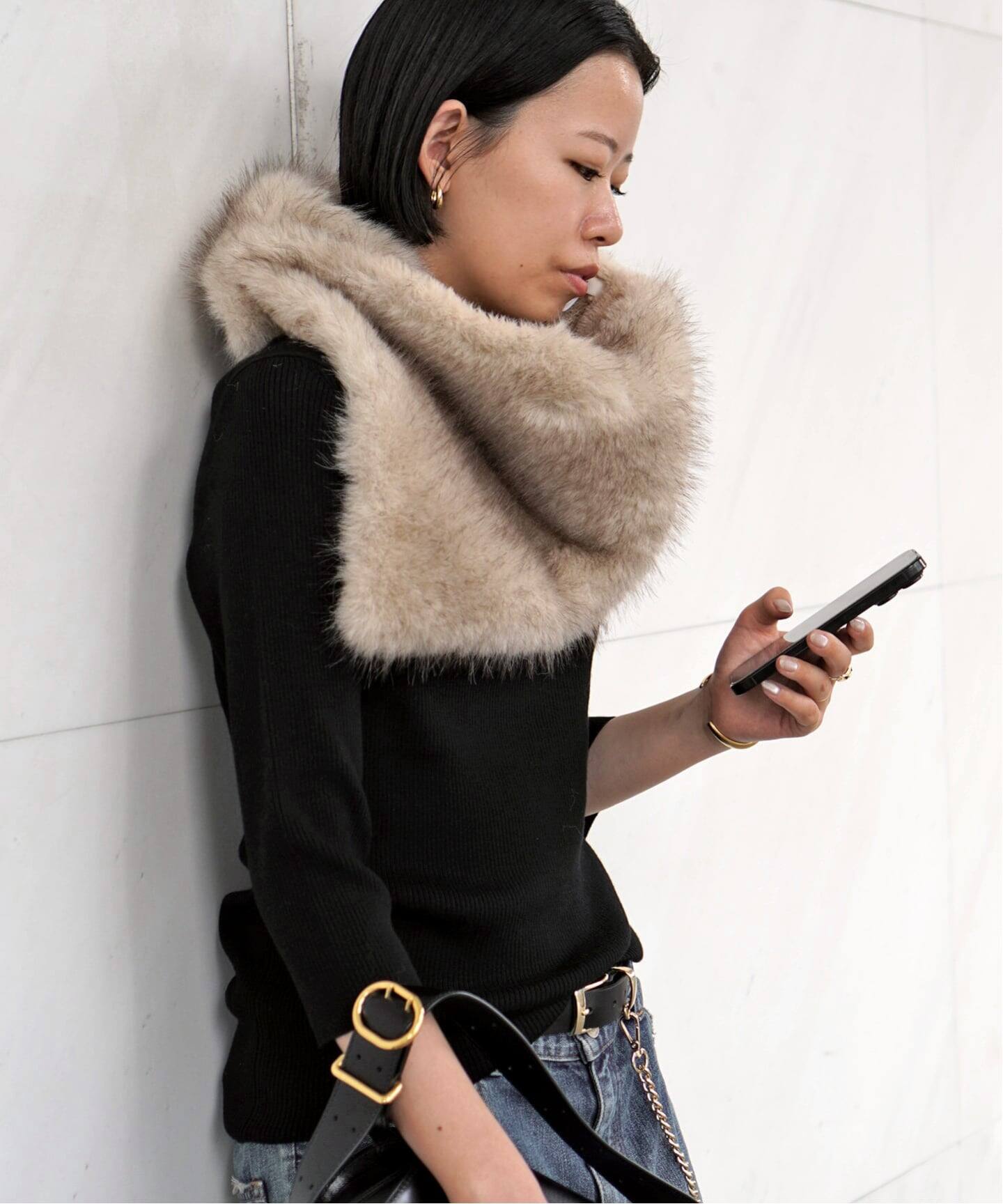 THROW/スロー】スヌード（ネックウォーマー）｜AP STUDIO（エーピー