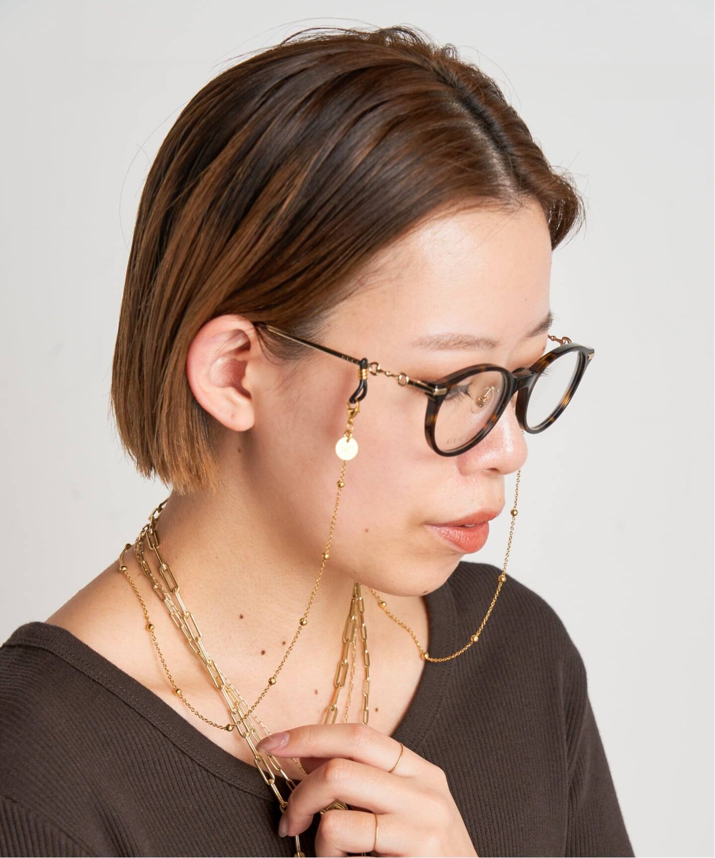 【Sunny Cords/サニーコーズ】Perl glass cord チェーン Sunny Cords/サニーコーズ】Ball chain glass cord（その他