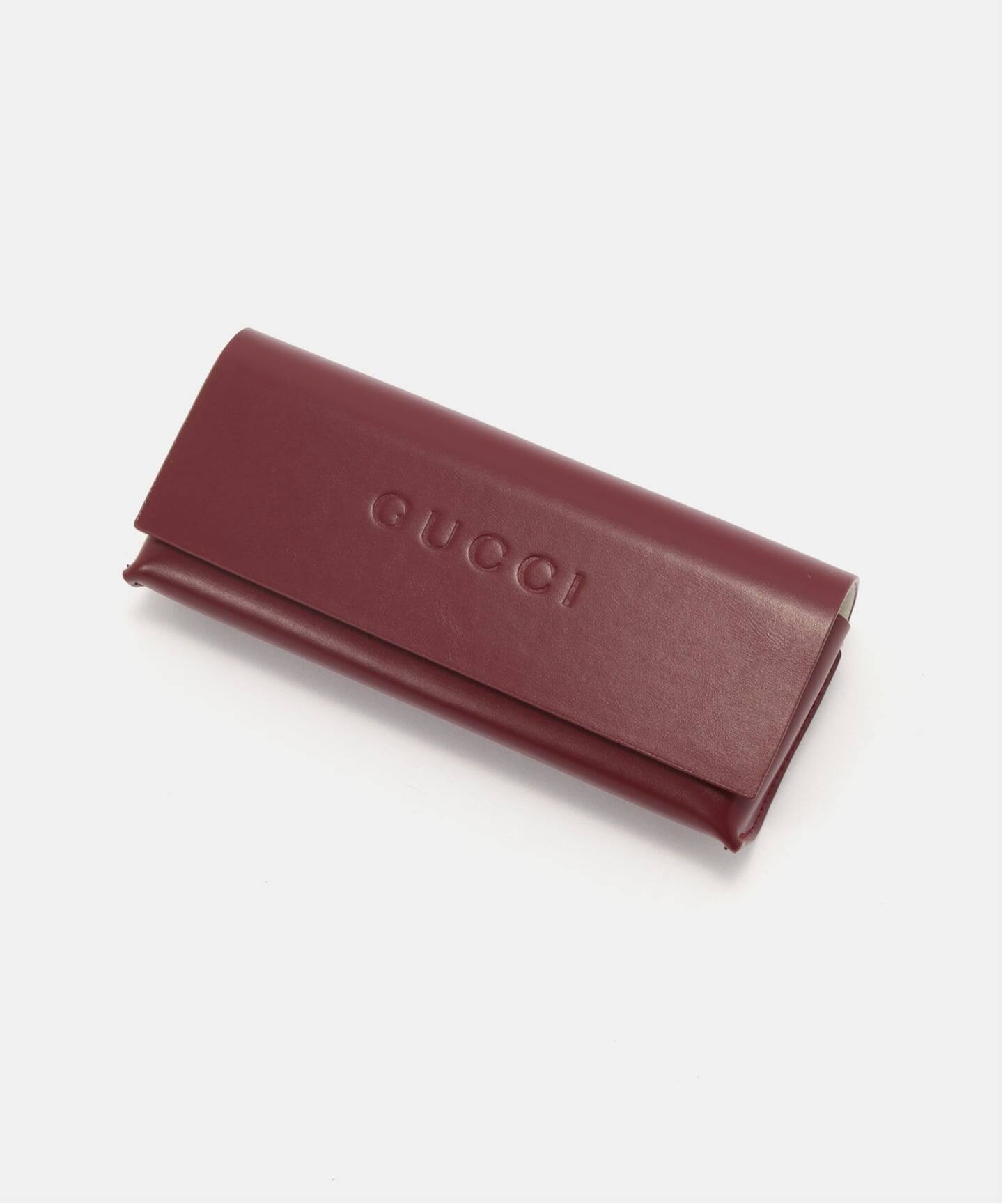 グッチ GUCCI ダブルブリッジ サングラス ケース付き GG0925S GUCCI/グッチ】double bridge brown temple glasses（メガネ）｜AP