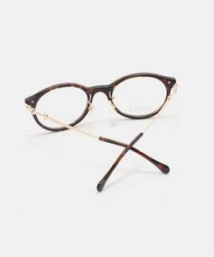 GUCCI/グッチ】brown bit temples glasses（メガネ）｜AP STUDIO 
