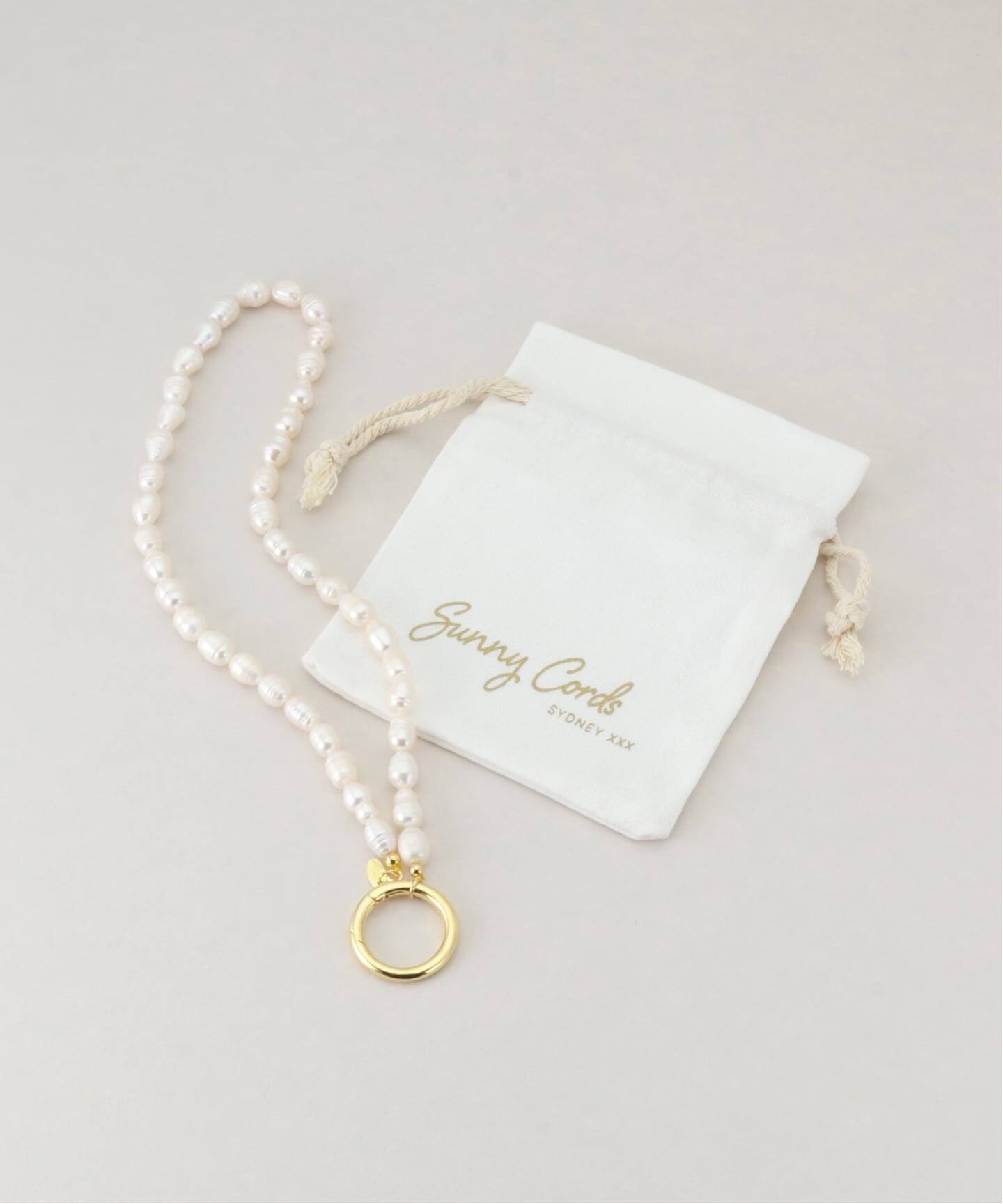 Sunny Cords/サニーコーズ】Pearly Perl glass glass ring（その他 