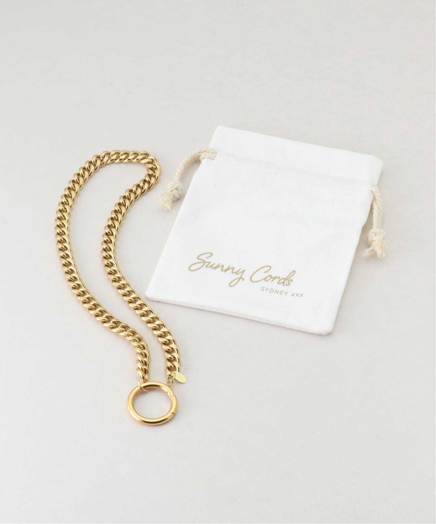 Sunny Cords/サニーコーズ】Samantha chain glass ring（その他