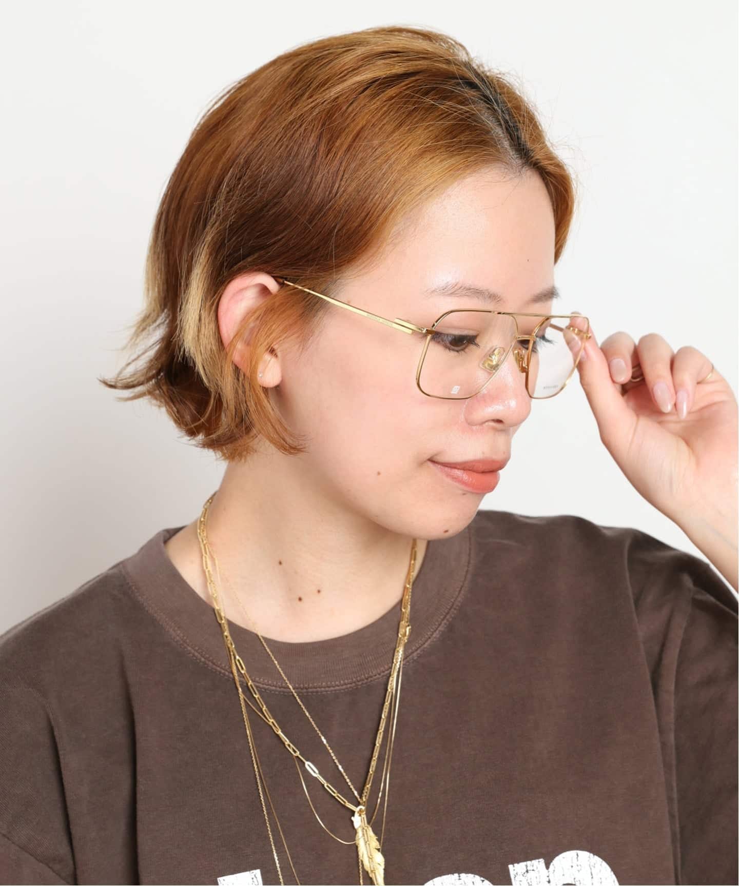 BOTTEGA VENETA/ボッテガ・ヴェネタ】Metal frame glasses（メガネ