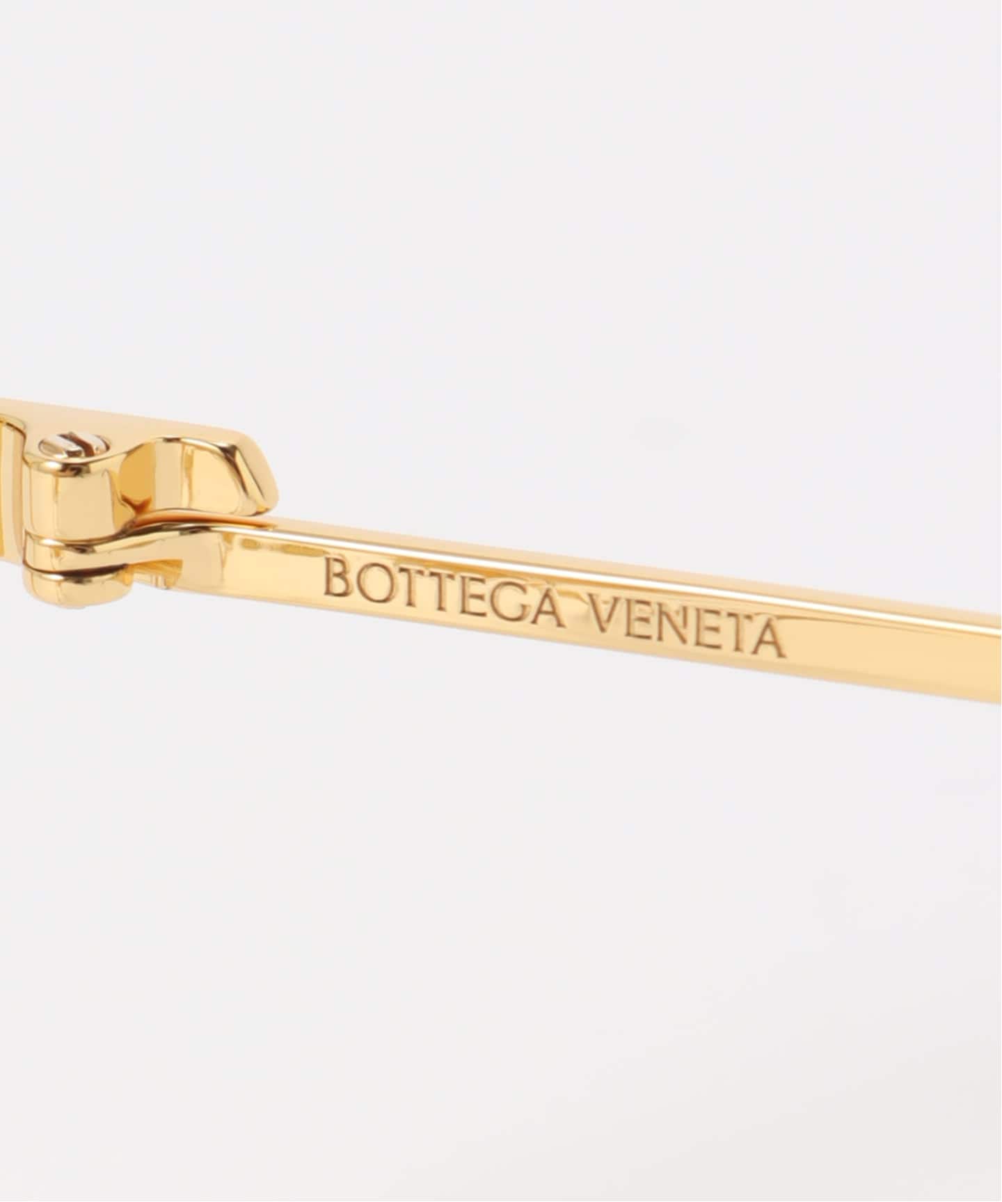 ボッテガヴェネタ BOTTEGA VENETA/ボッテガ・ヴェネタ】Metal frame glasses（メガネ