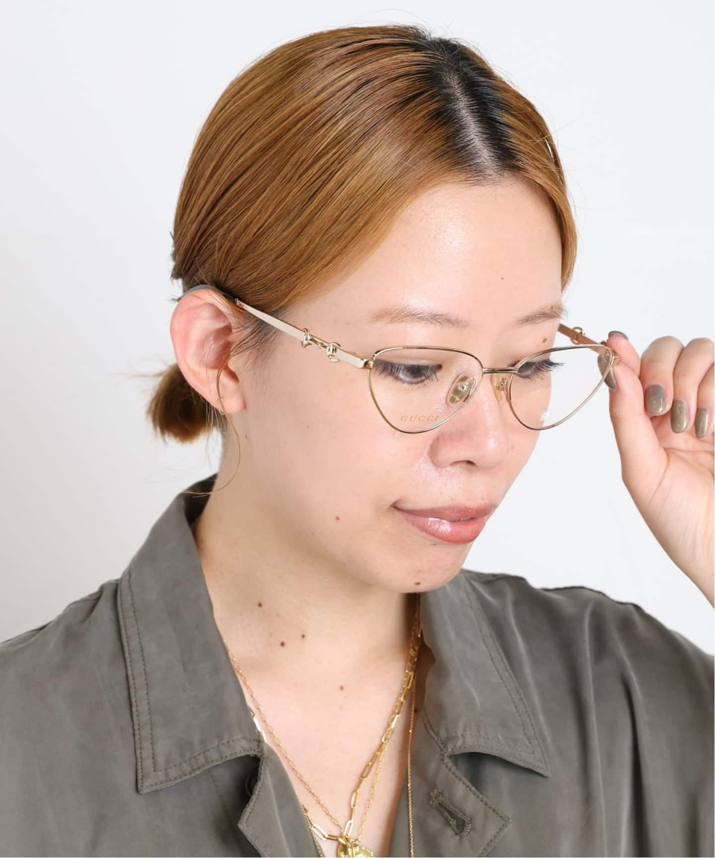 ap studio GUCCI/グッチ　メガネ　完売品　今期購入完売 GUCCI/グッチ】Cat Eye Glasses（メガネ）｜AP STUDIO（エーピー