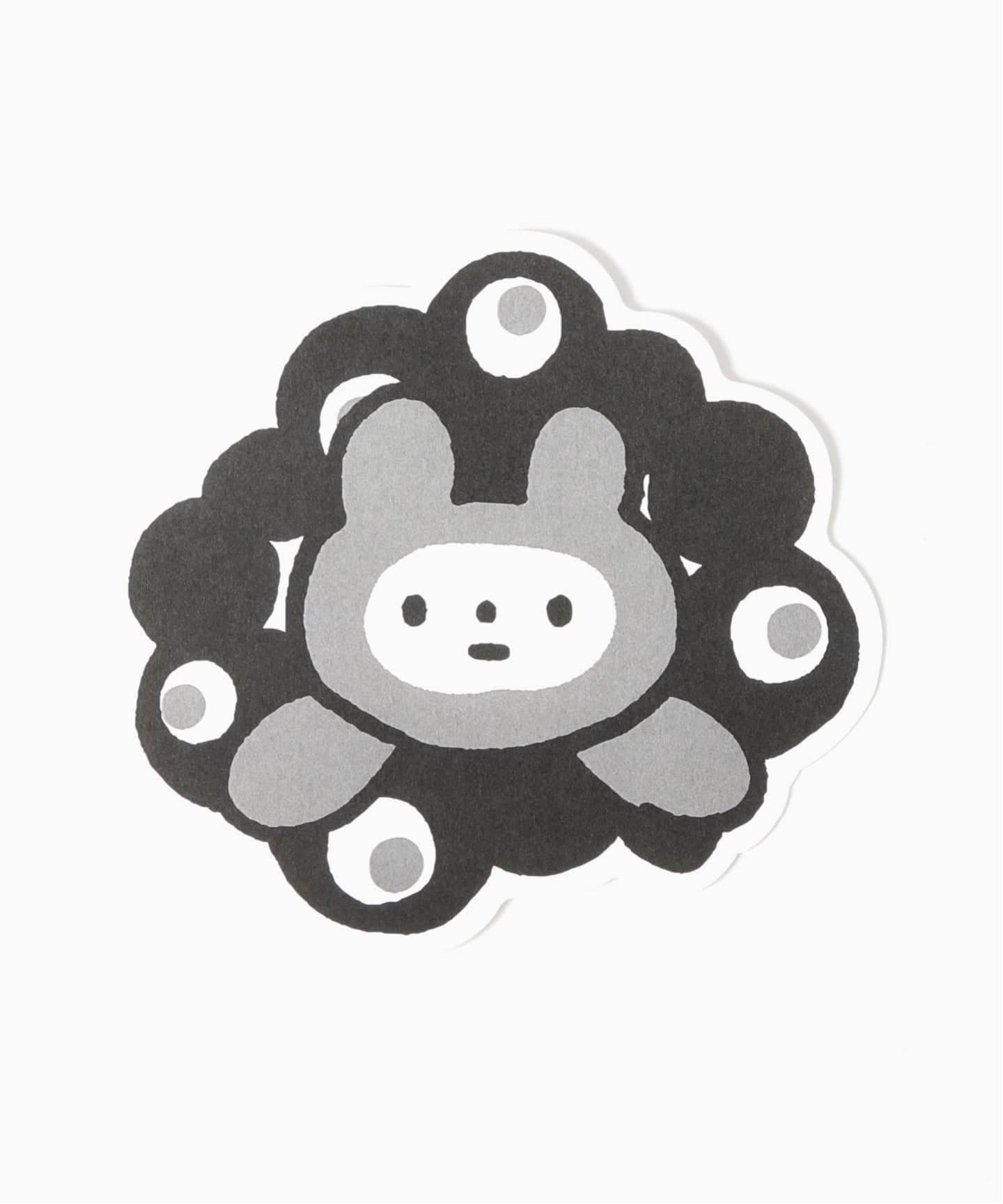 きっこうちゃん ・モノクロミャクミャク ダイカットポストカード