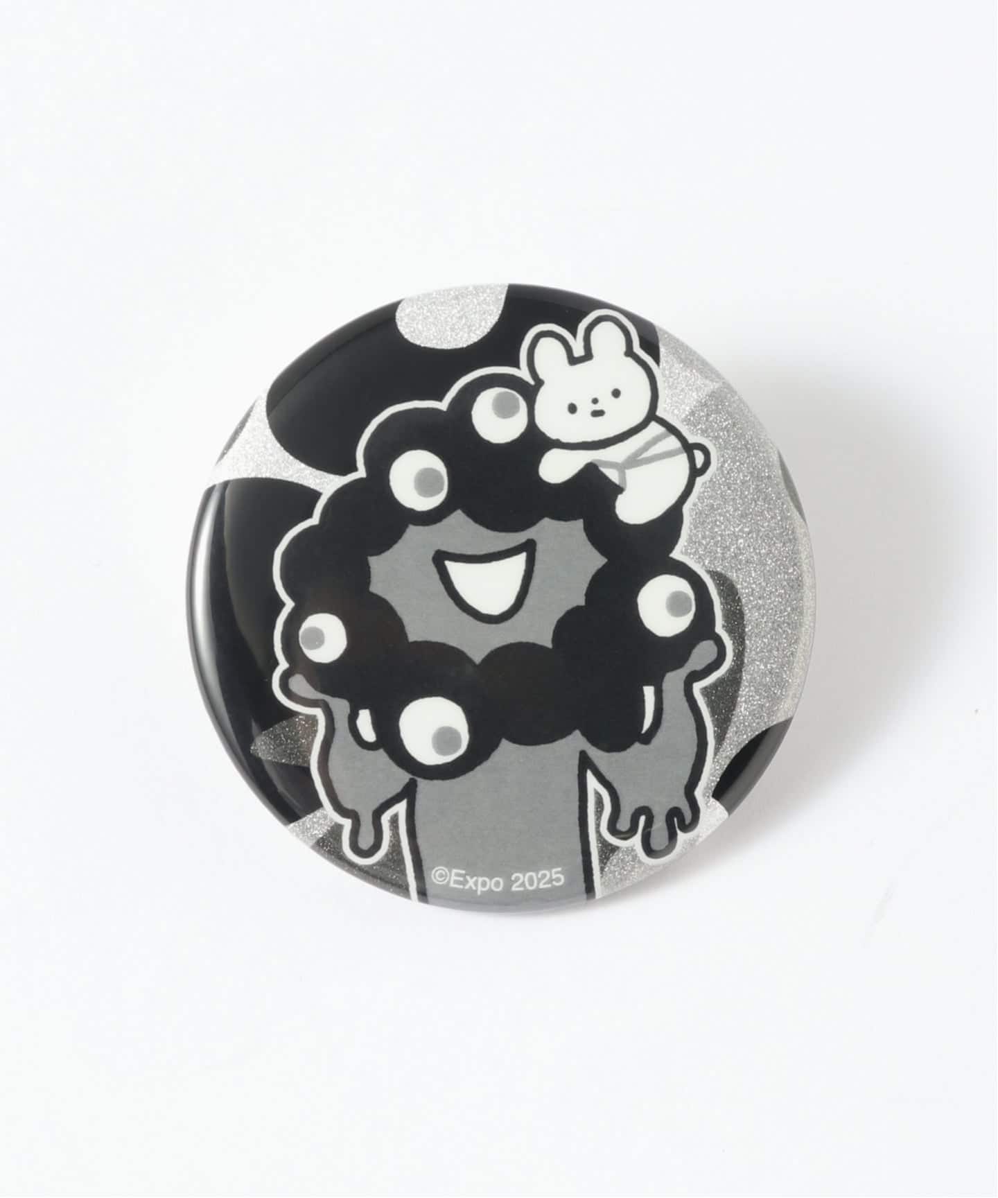 きっこうちゃん ・モノクロミャクミャク キラキラカンバッチ(ダキツキ