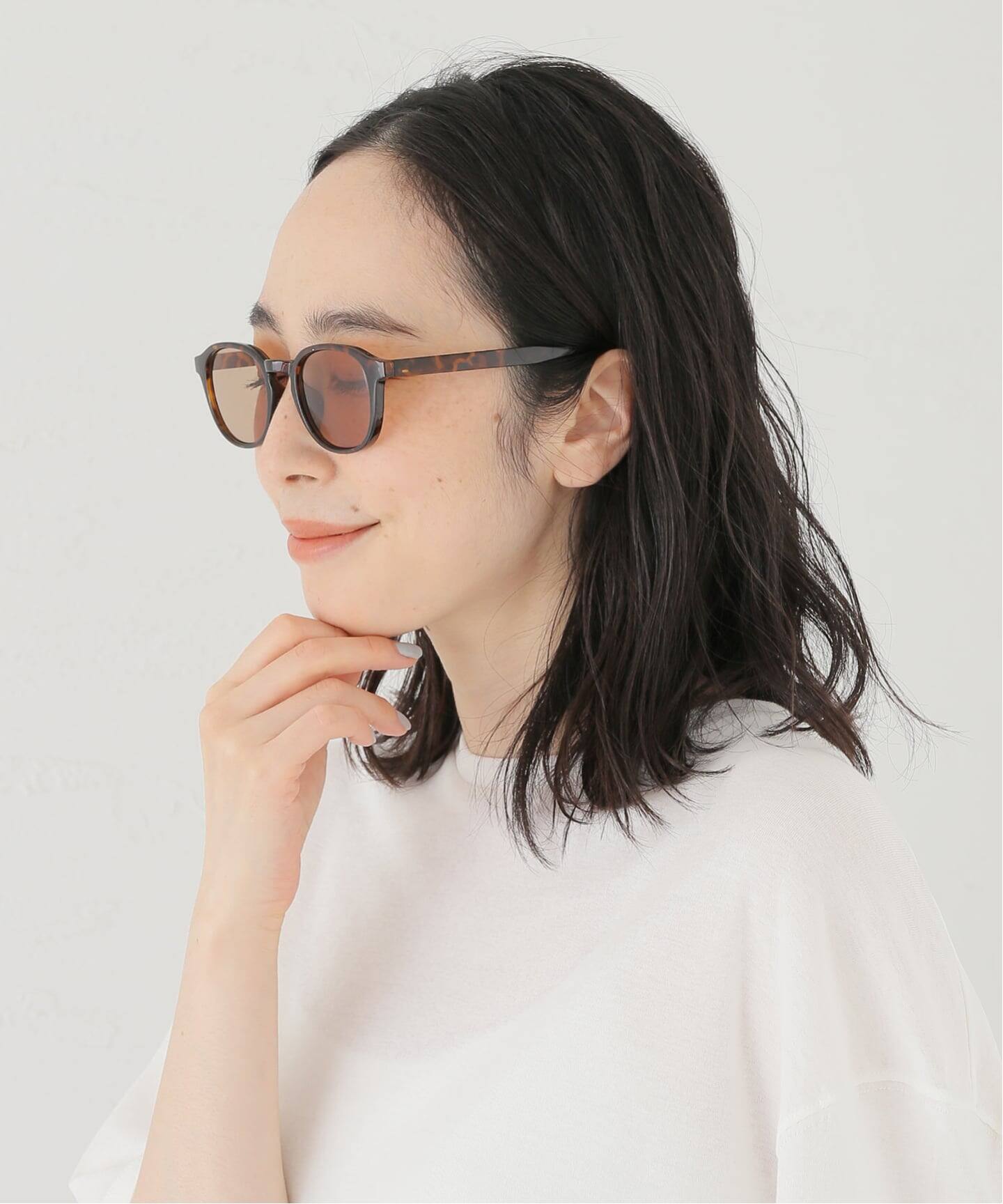【メルカリ市限定】GOD ONLY KNOWS ハートロゴサングラス　ブラウン NOEYEDIA / ノーアイディア NE-436サングラス（サングラス）｜B.C