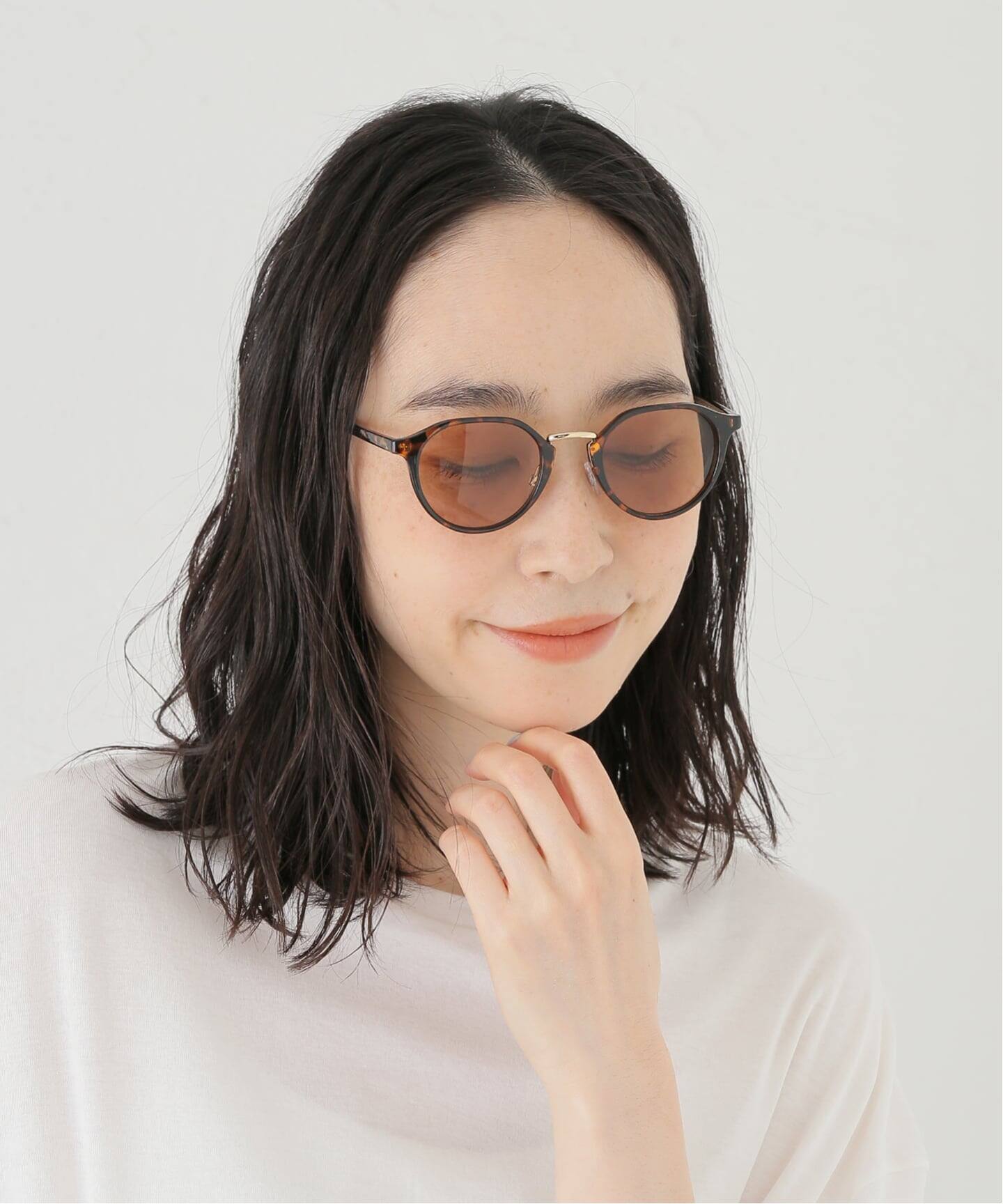 【メルカリ市限定】GOD ONLY KNOWS ハートロゴサングラス　ブラウン NOEYEDIA / ノーアイディア NE-437サングラス（サングラス）｜B.C