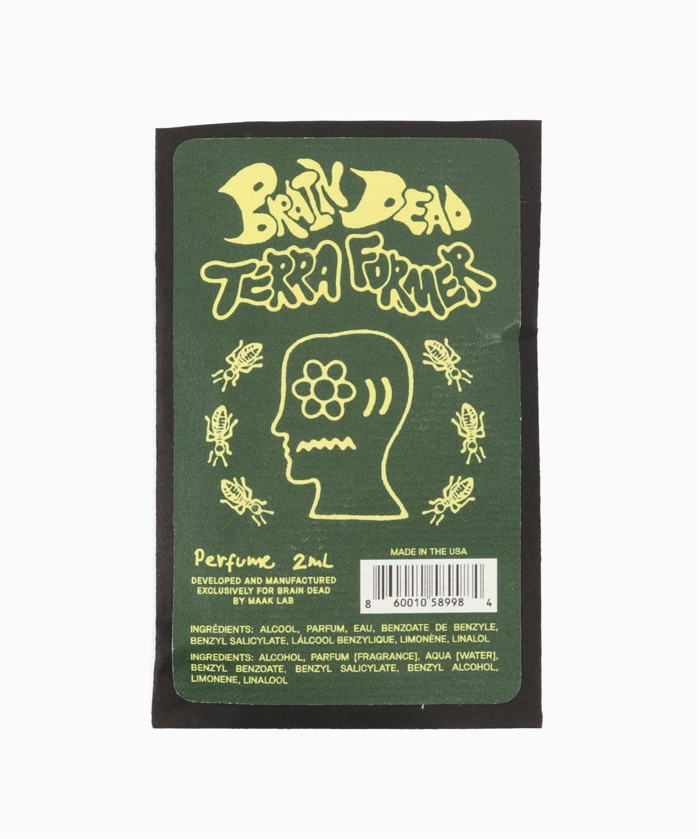 ☆ BRAIN DEAD / ブレインデッド 2ML TERRA FORMER PERFUME