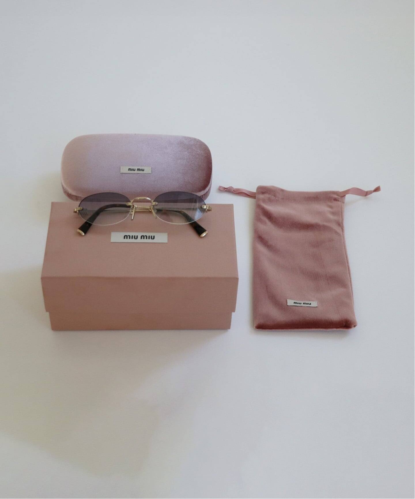 MIU MIU / ミュウミュウ】A54S GO Sunglasses（その他ファッション小物