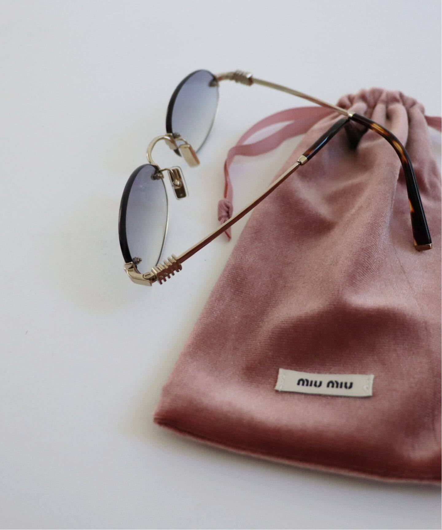 MIU MIU / ミュウミュウ】A54S GO Sunglasses（その他ファッション小物