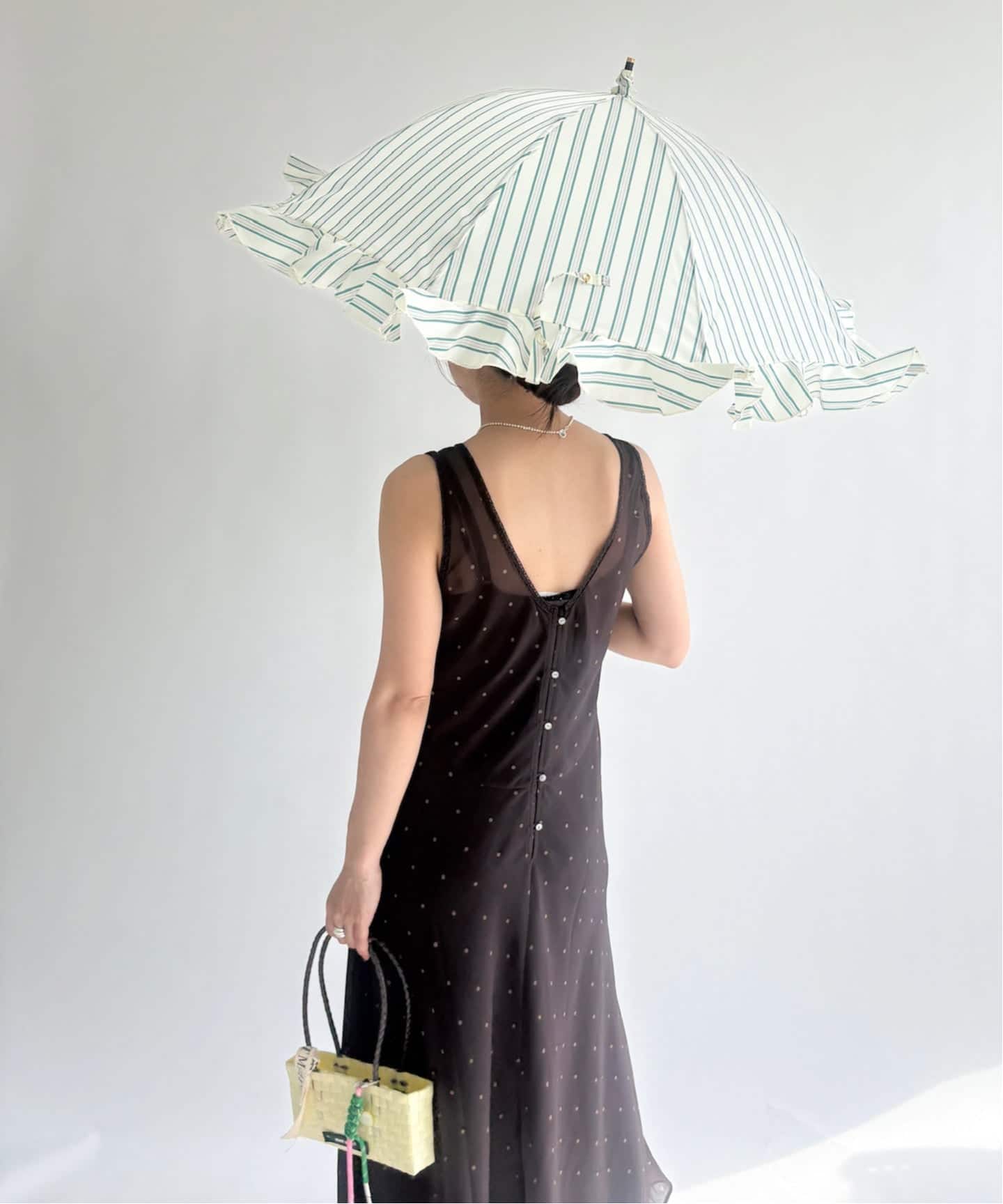 Kiwanda Kiwanda/ キワンダキワンダ】UMBRELLA B.B. Rococo47cm（傘