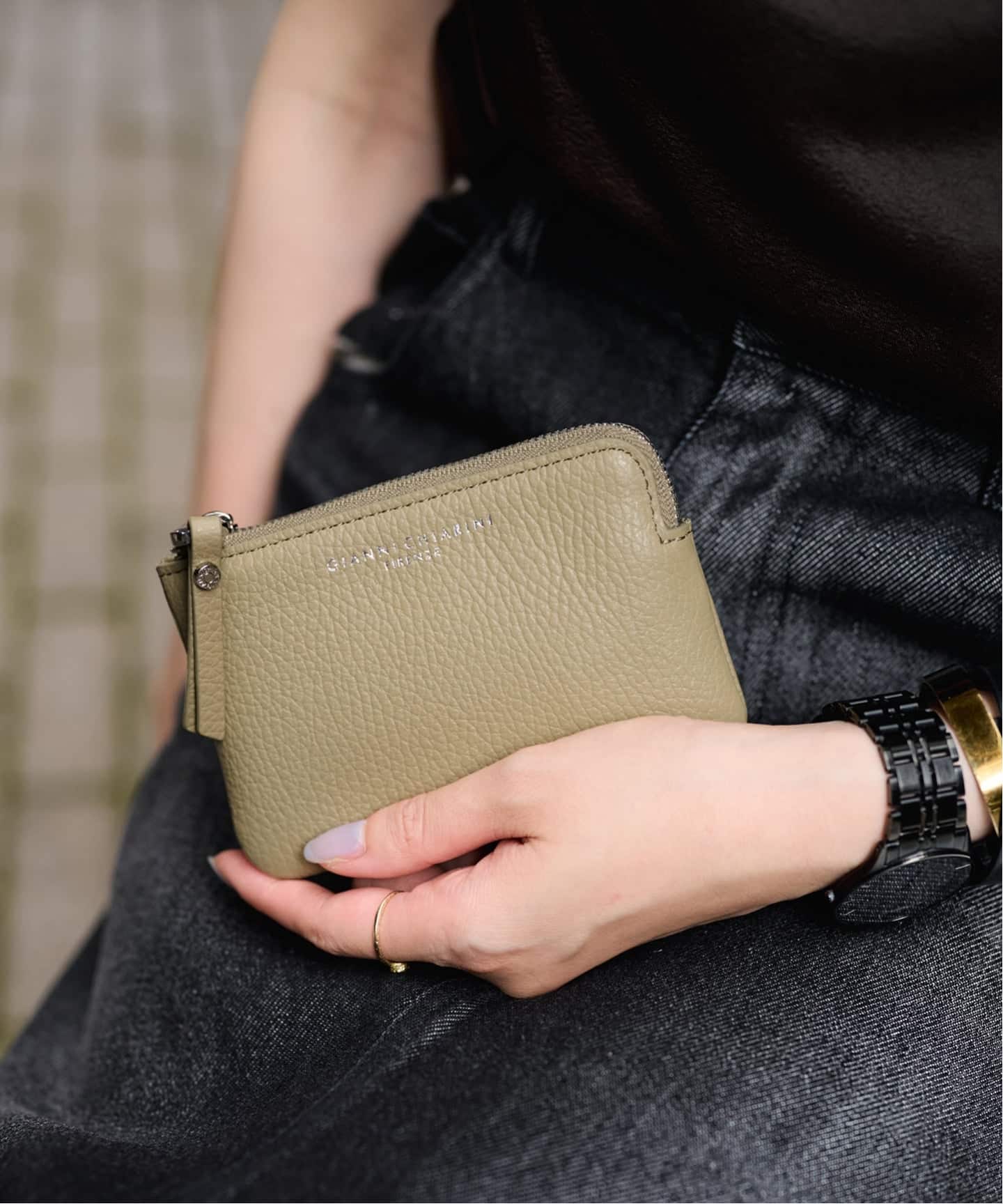 WEB限定》GIANNI CHIARINI/ ジャンニ キアリーニKEYRING wallet（財布