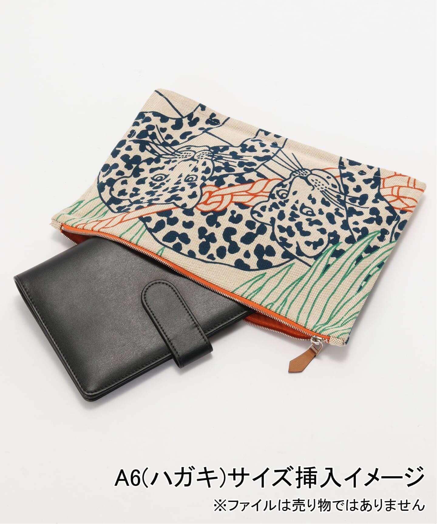 エルメス HERMES 布袋 HERMES/エルメス】Flat pouch jin et leo（ポーチ）｜DECOUVERTE
