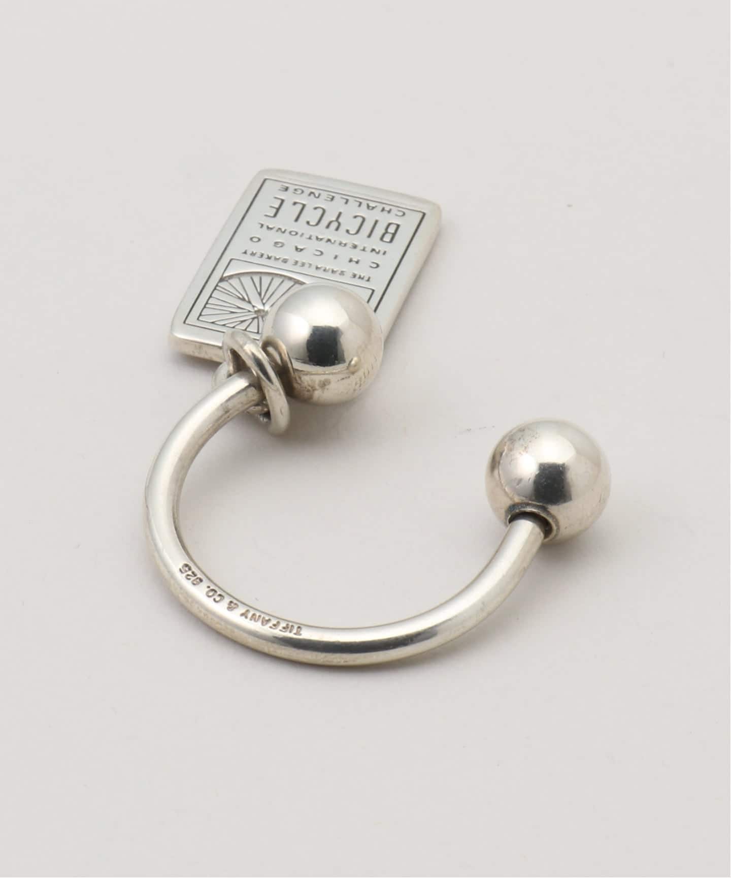 VINTAGE TIFFANY&Co./ティファニー】 BYCYCLE charm：キーリング KR
