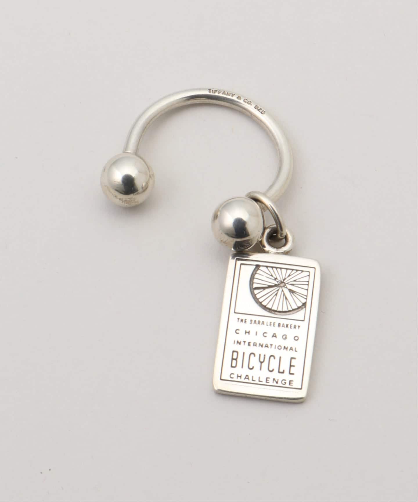 VINTAGE TIFFANY&Co./ティファニー】 BYCYCLE charm：キーリング KR