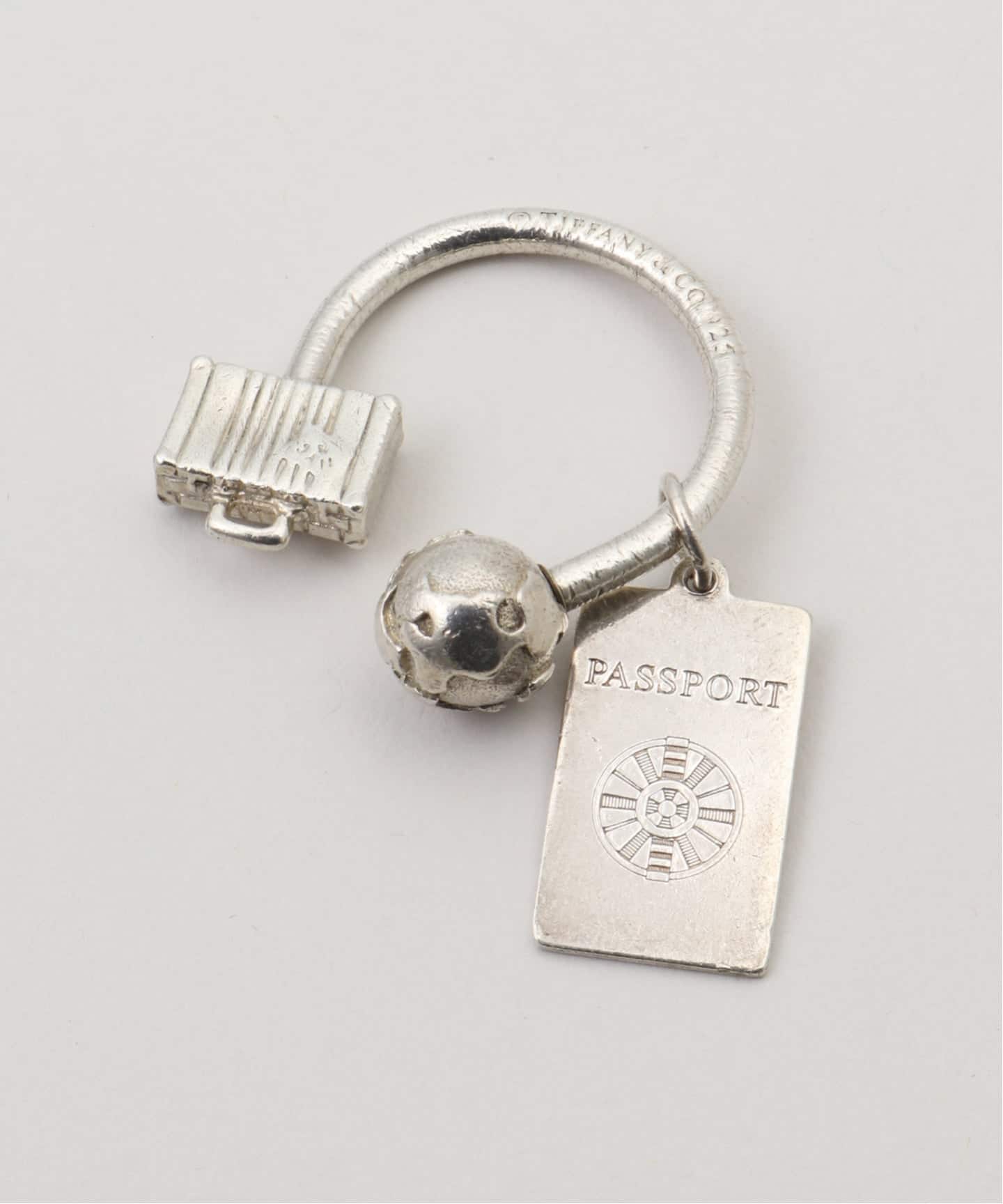VINTAGE TIFFANY&Co./ティファニー】 saturn KR：キーリング（キー