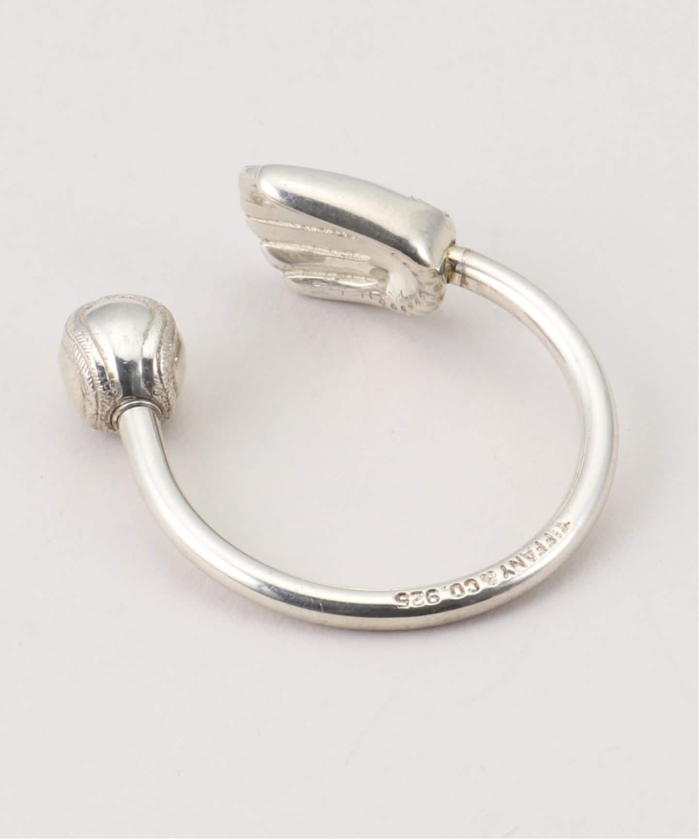 VINTAGE TIFFANY&Co./ティファニー】baseball KR(glove)：キーホルダー