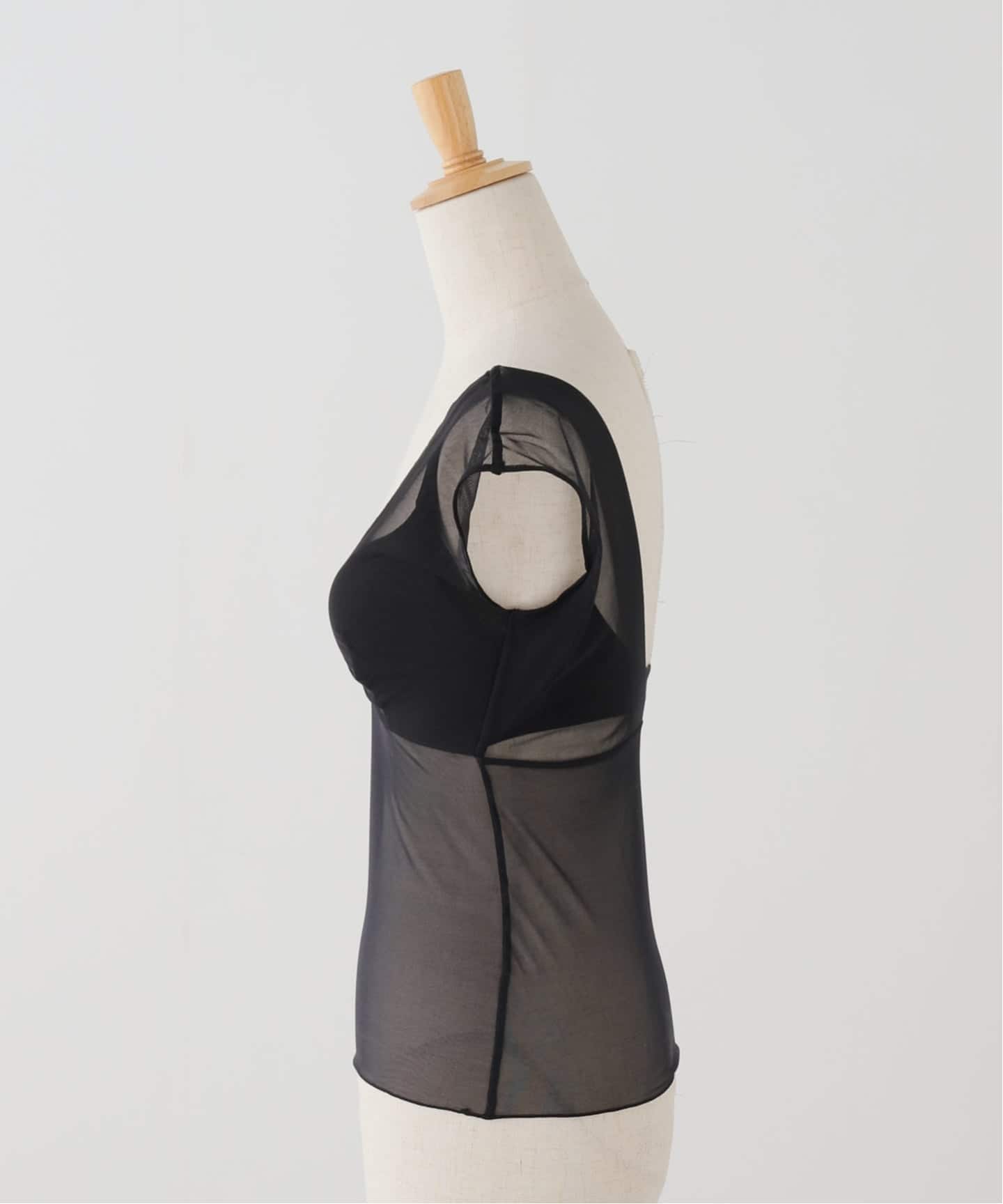 NICENICE MOMENT/ナイスナイスモーメント MESH FRENCH TOP N3-26S-030