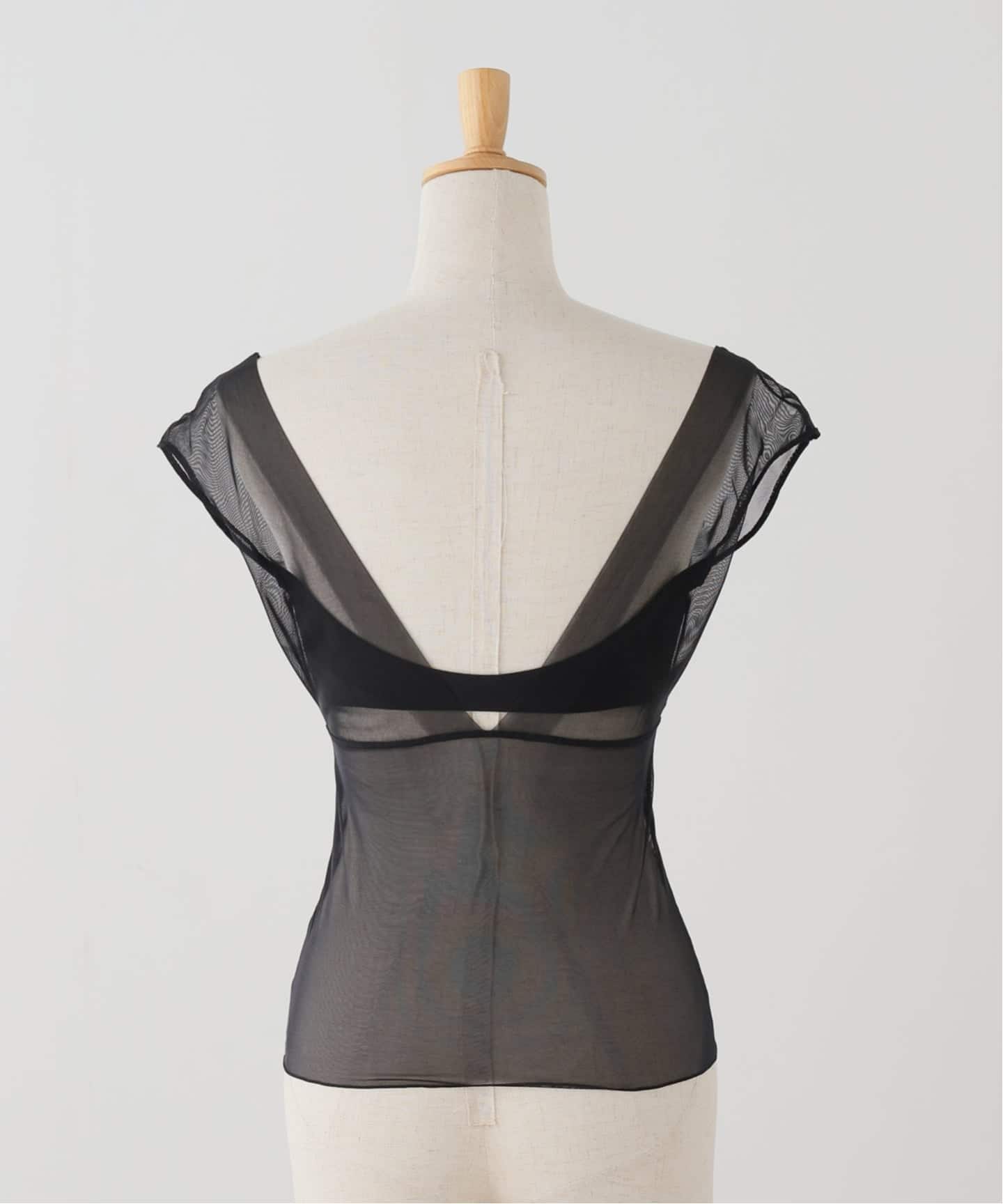 NICENICE MOMENT/ナイスナイスモーメント MESH FRENCH TOP N3-26S-030