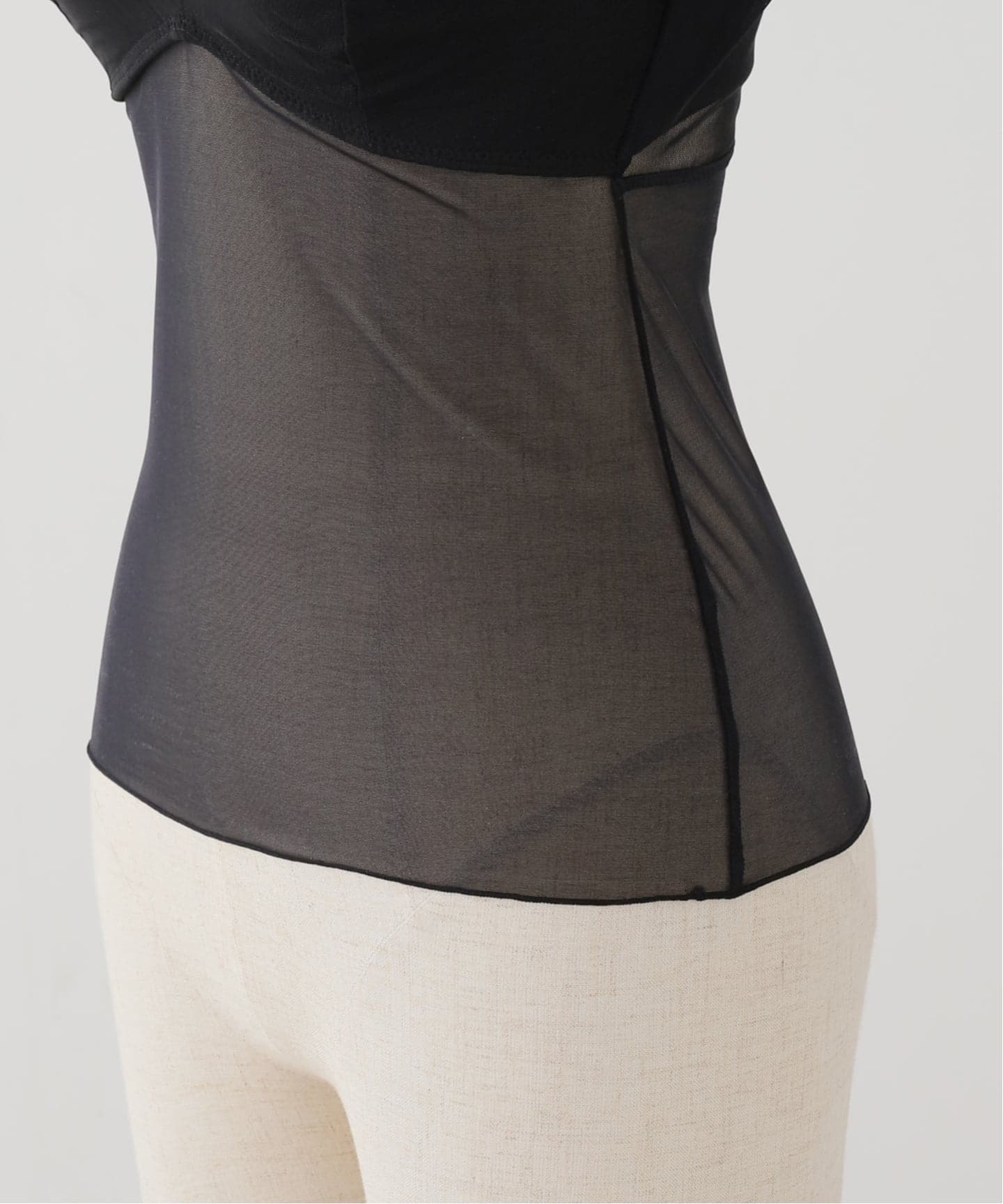 NICENICE MOMENT/ナイスナイスモーメント MESH FRENCH TOP N3-26S-030